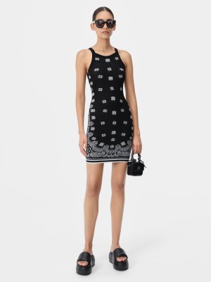 Amiri Bandana Dress Women Knitwear Black | HULDVCT-85