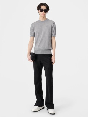 Amiri Ma Tee Men Knitwear Grey | TUCPMSG-03