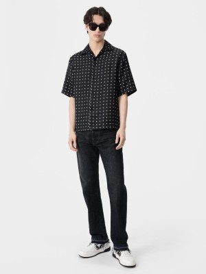 Amiri Mix And Match Ma Shirt Men Shirts Black | QTDOPLV-12