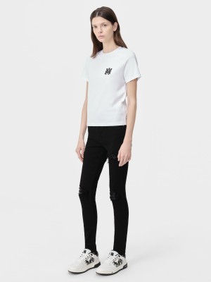Amiri Mx1 Women Denim Black | POCMKVY-42