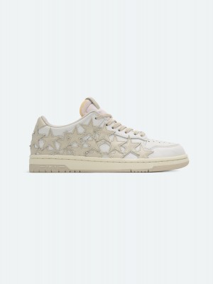 Amiri Stars Low Women Sneakers Birch | QJBDVLM-46