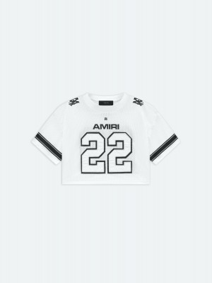 Amiri White Women T Shirts White | KOZVIQB-81