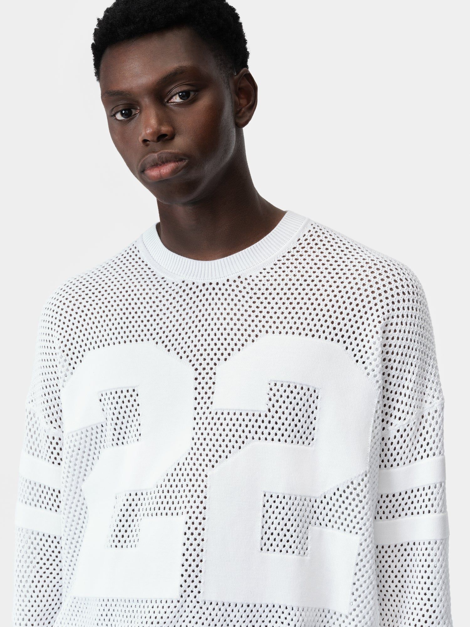 Amiri 22 Crew Men Knitwear White | EGIVBUD-37