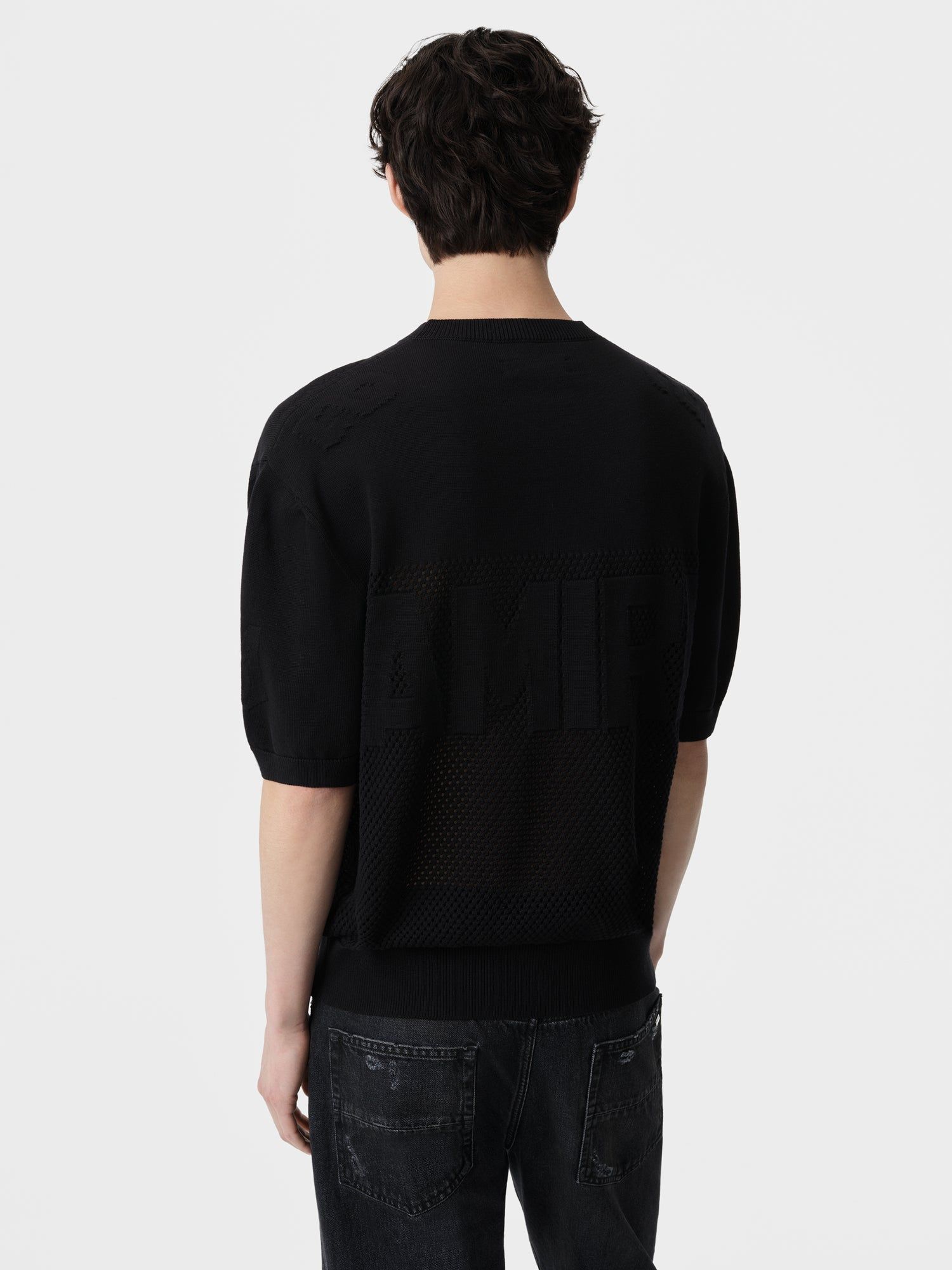 Amiri 22 Tee Men Knitwear Black | FNTHMSI-30