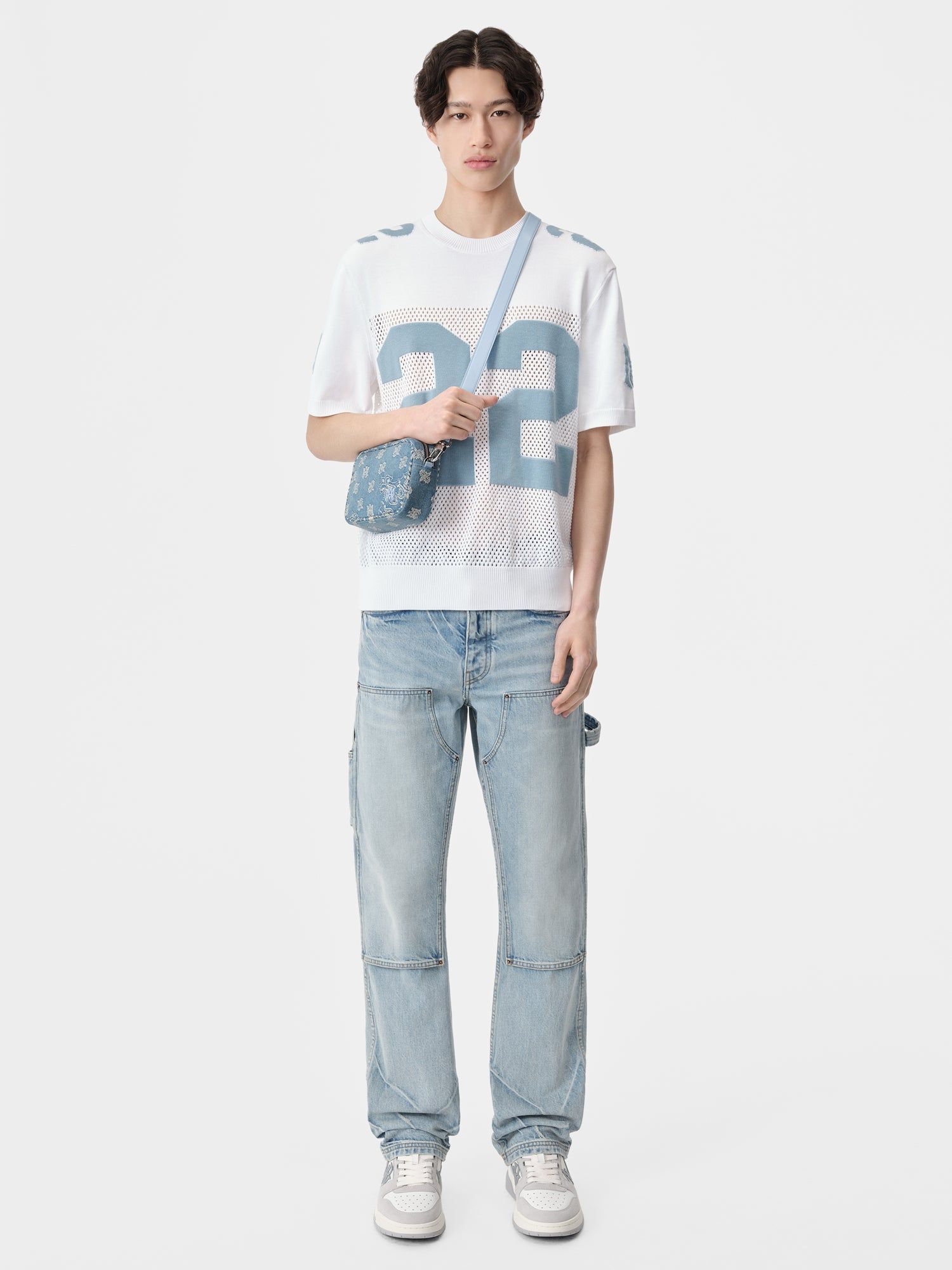 Amiri 22 Tee Men Knitwear White | RNXDAKU-70