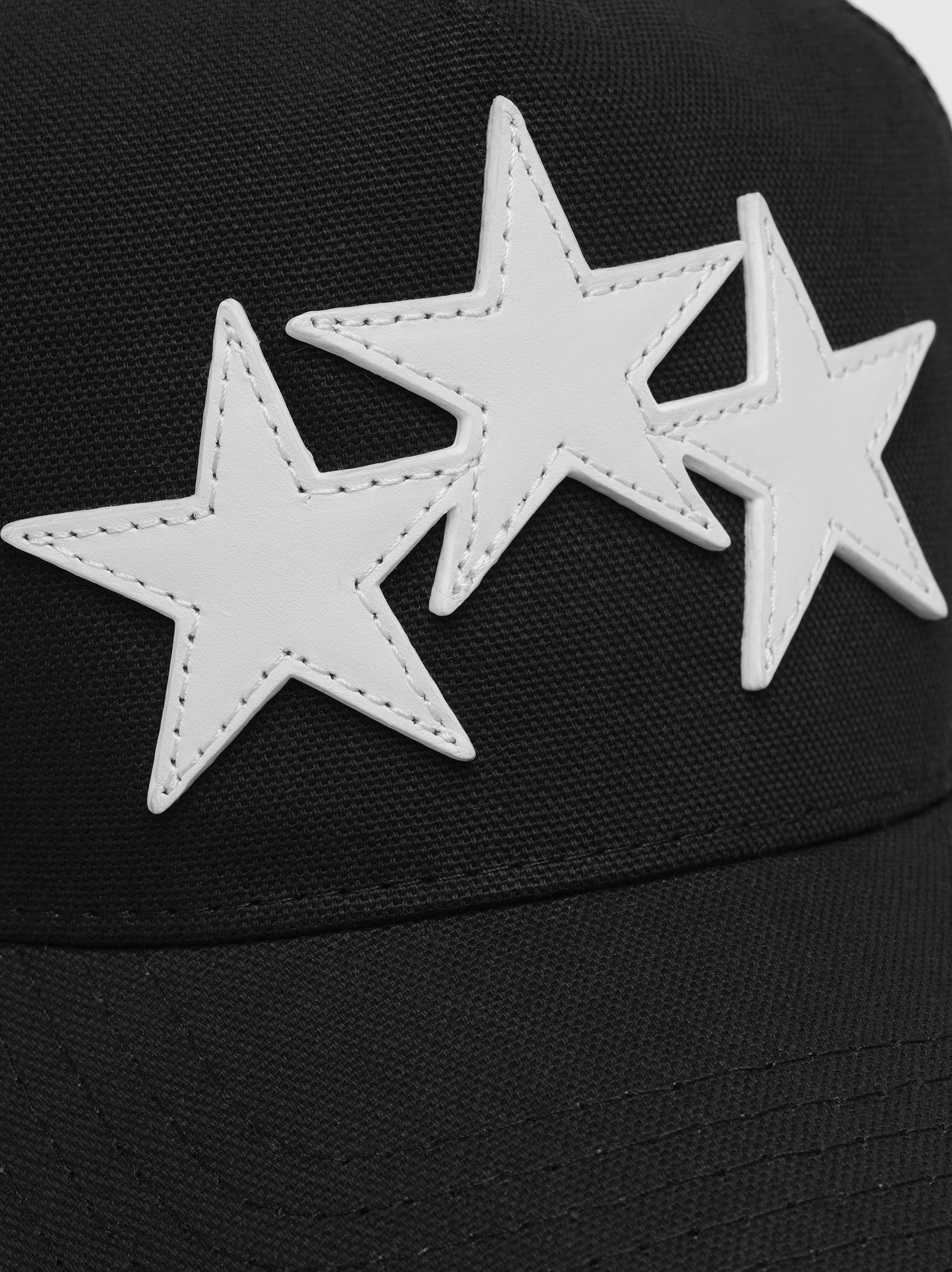 Amiri 3 Star Trucker Hat Men Hats Black / White | QHRLWXK-38