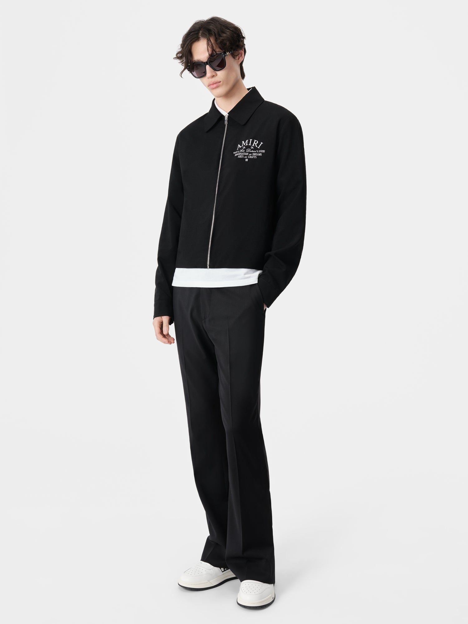 Amiri Arts District Blouson Men Outerwear Black | XEONPTW-73