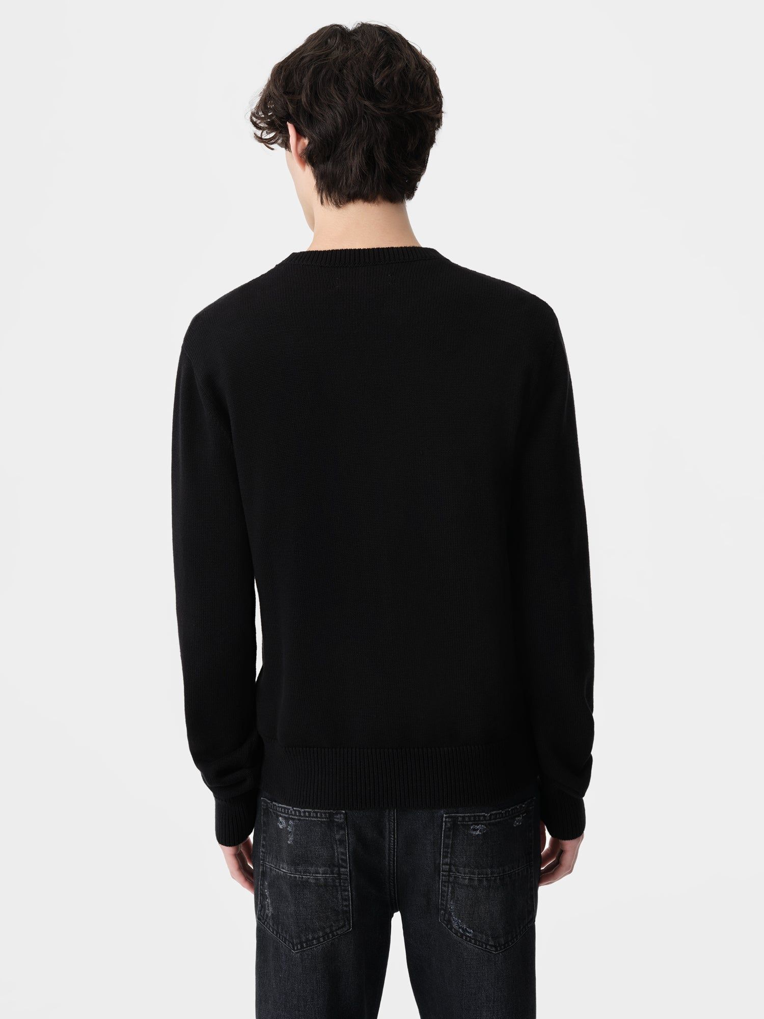 Amiri Arts District Crew Men Knitwear Black | SEOMHQY-57