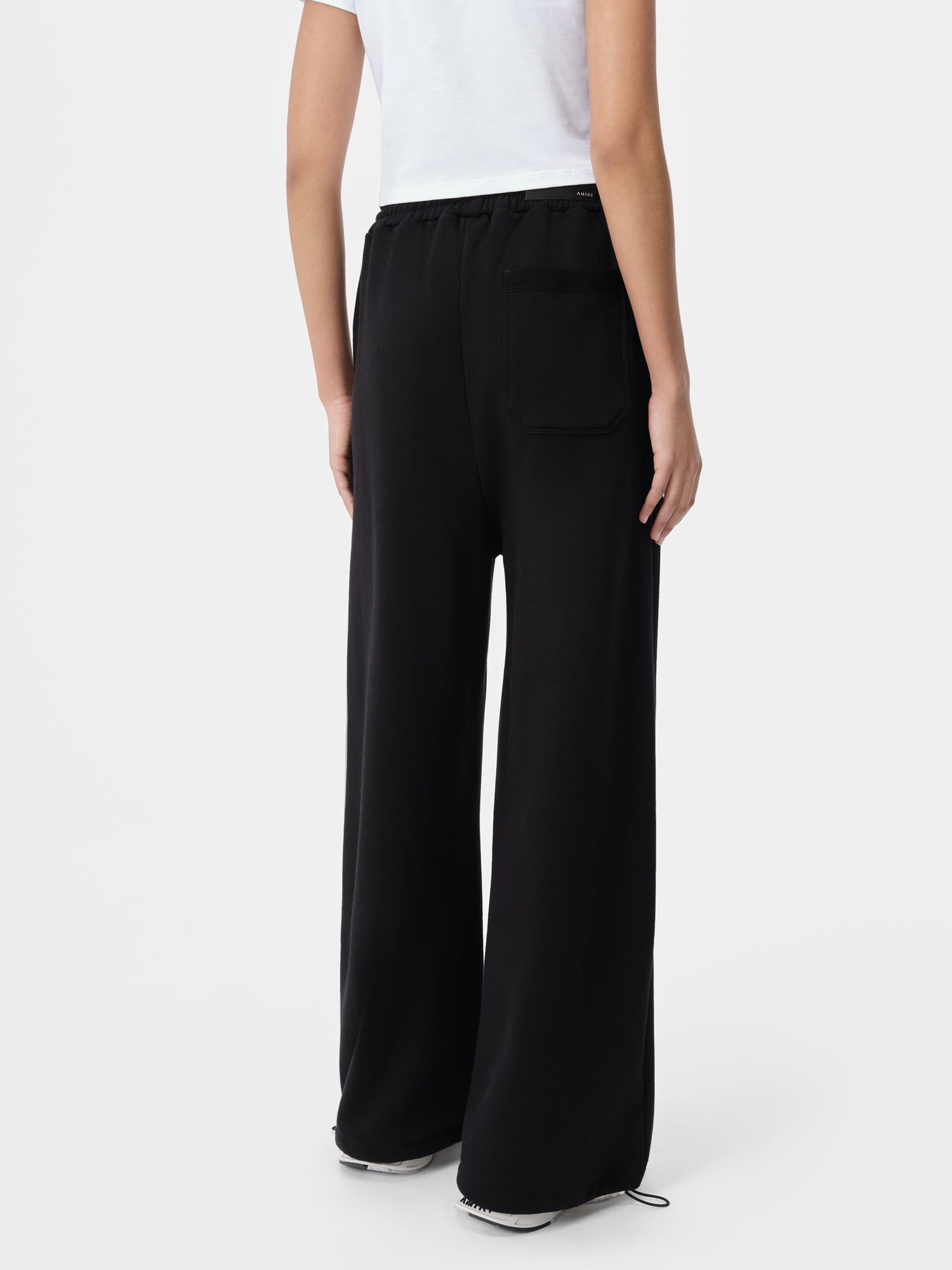 Amiri Arts District Flare Sweatpant Women Shorts Black | FLHZSTN-59