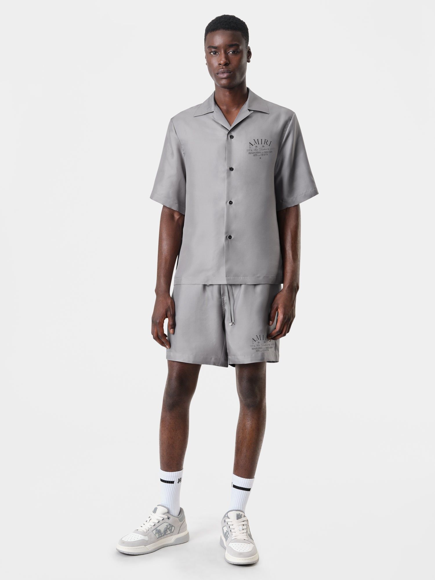 Amiri Arts District Short Men Shorts Grey | JMOSVWD-81