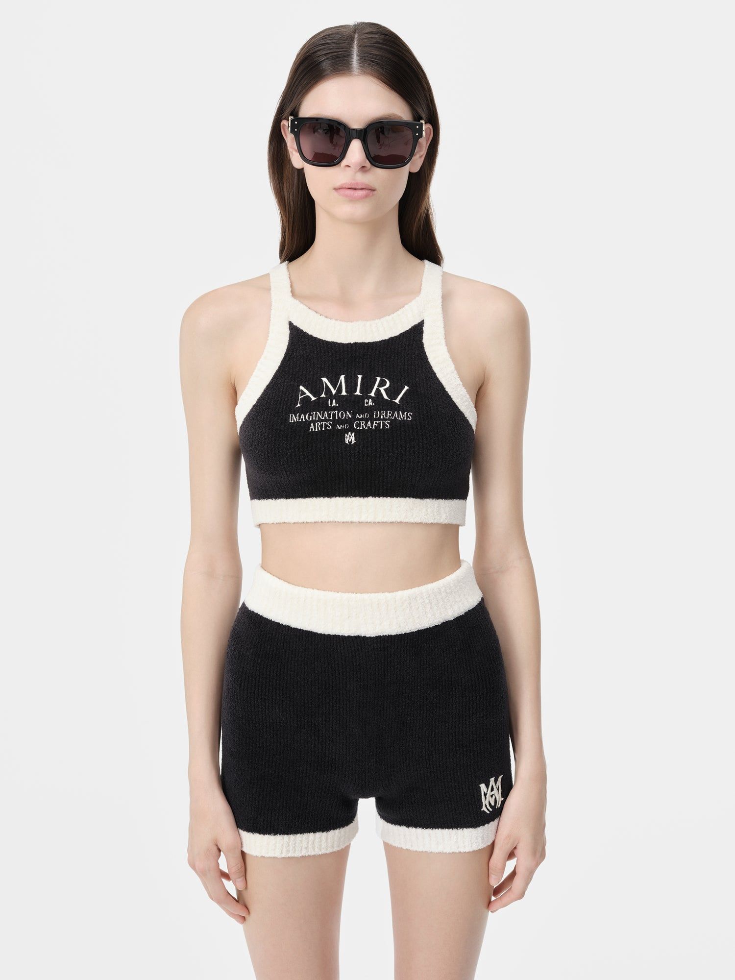 Amiri Arts District Tank Women T Shirts Black | XAZLRKO-25