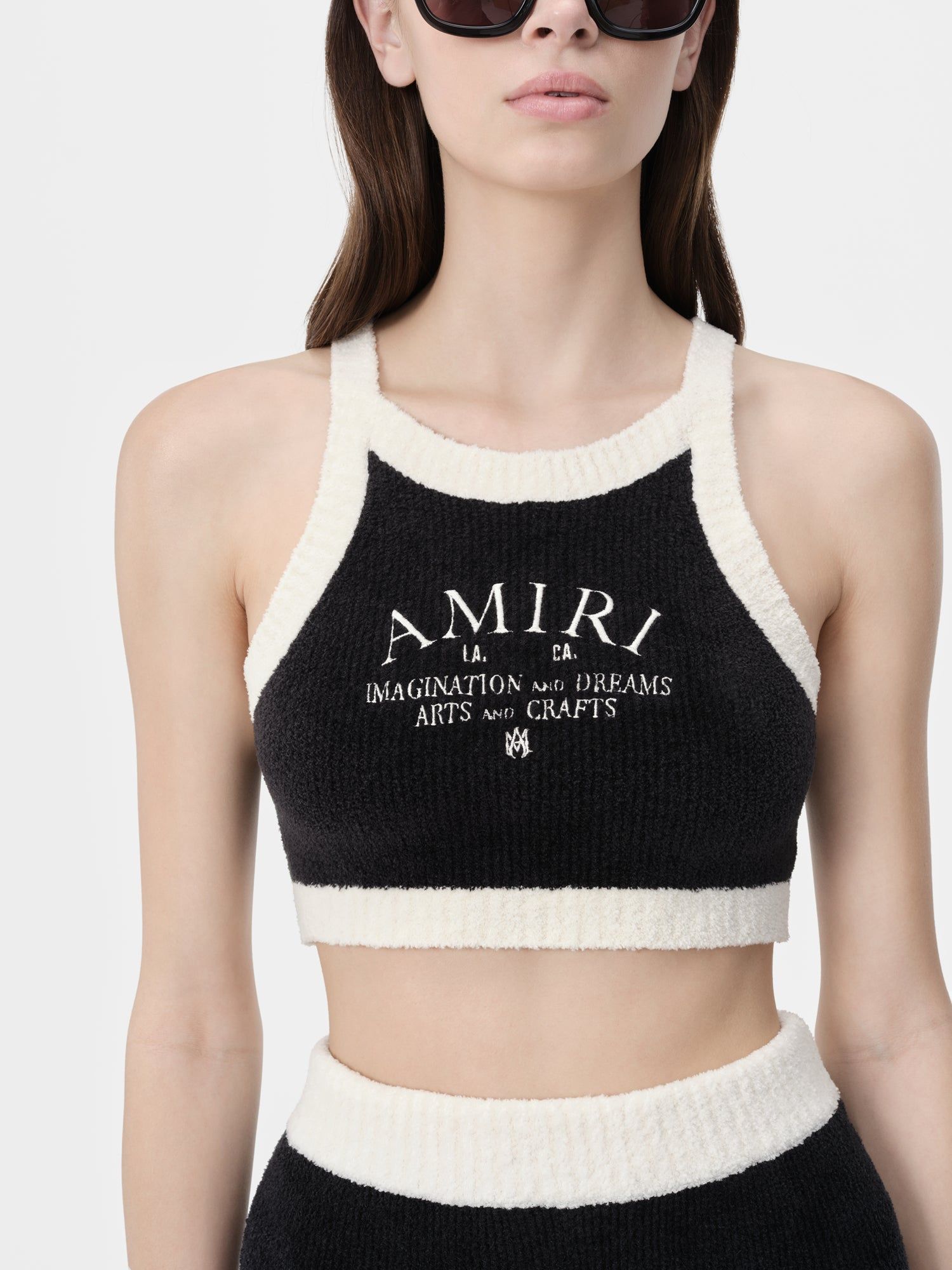 Amiri Arts District Tank Women T Shirts Black | XAZLRKO-25