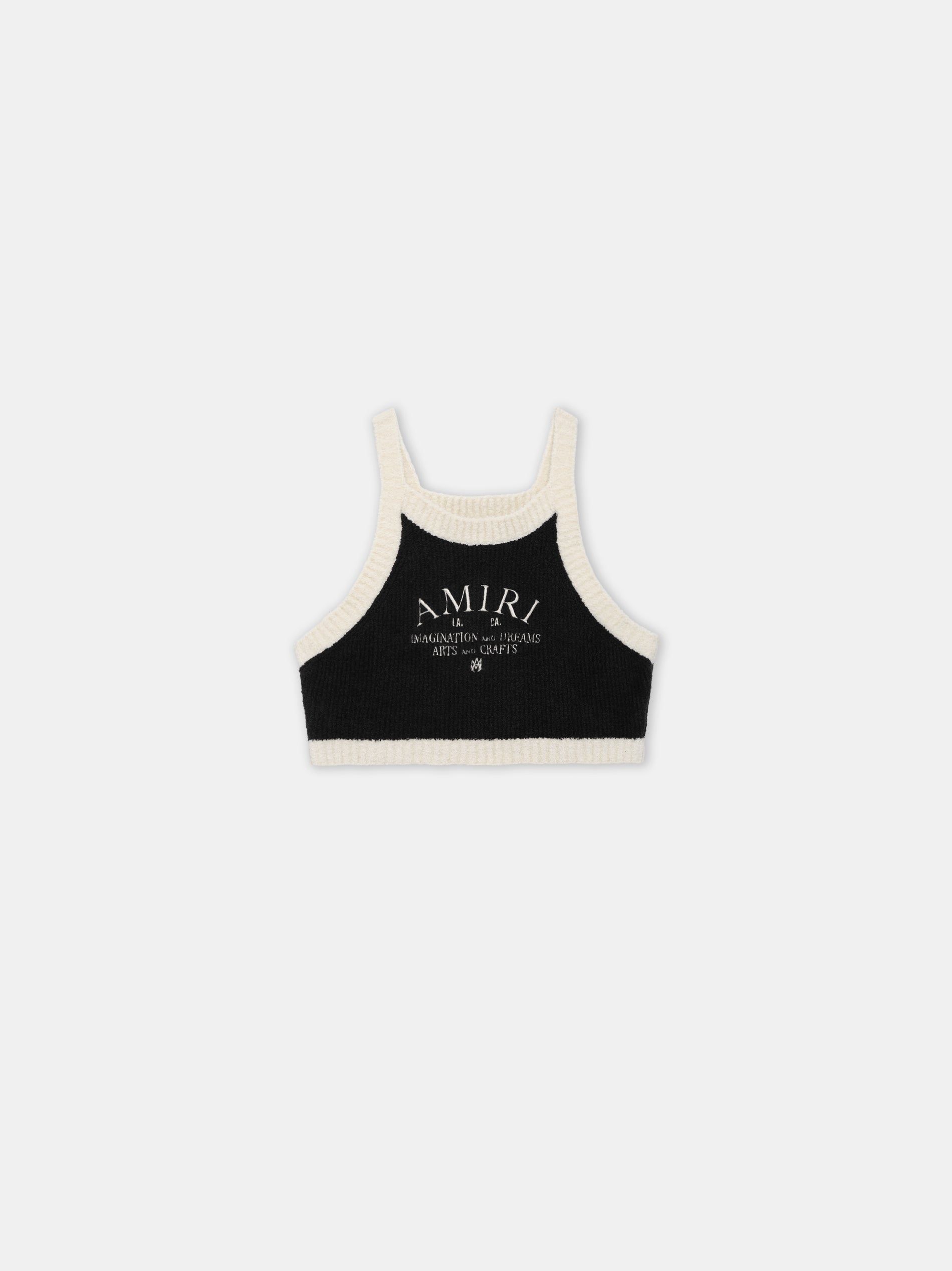 Amiri Arts District Tank Women T Shirts Black | XAZLRKO-25