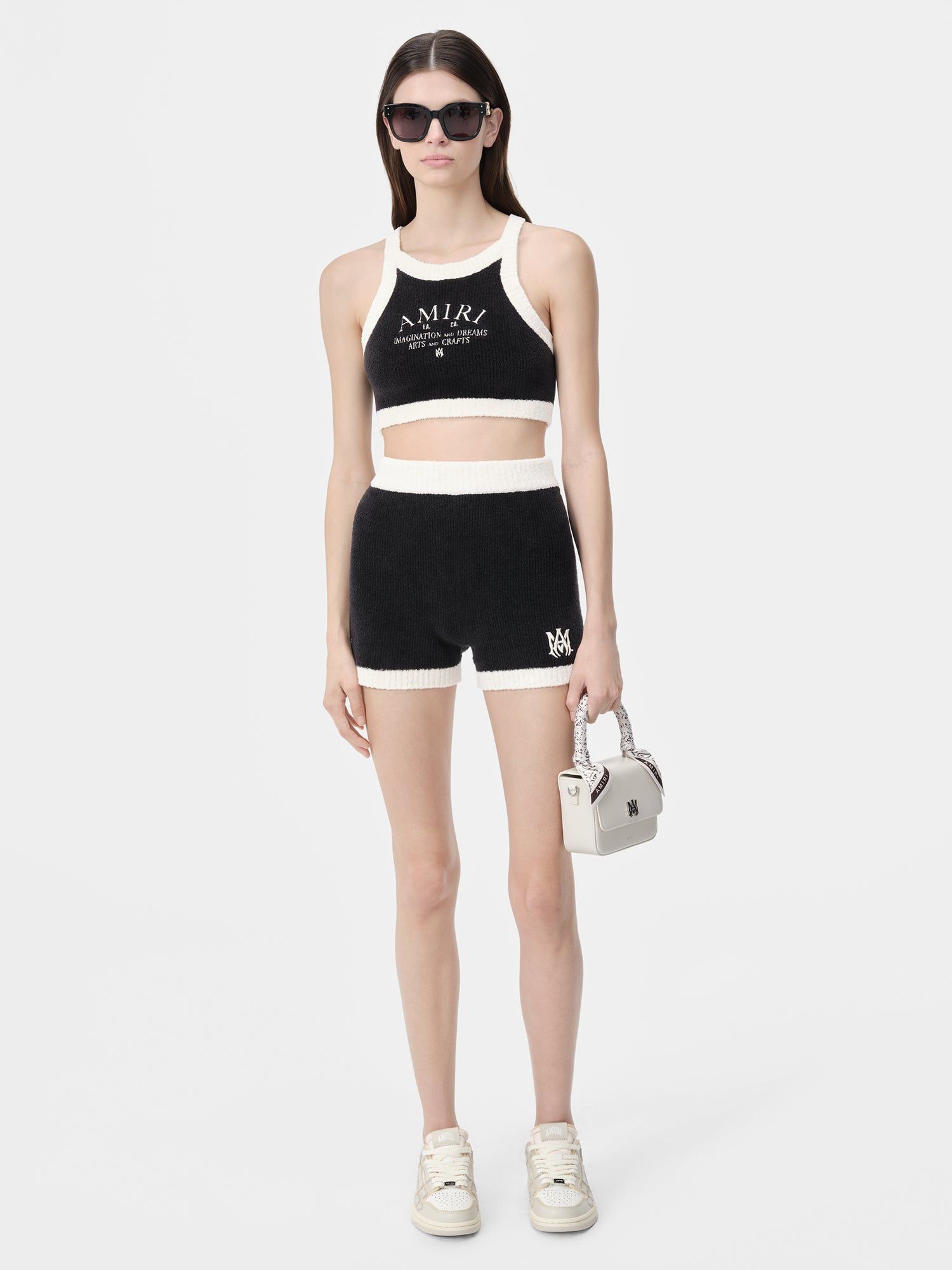 Amiri Arts District Tank Women T Shirts Black | XAZLRKO-25