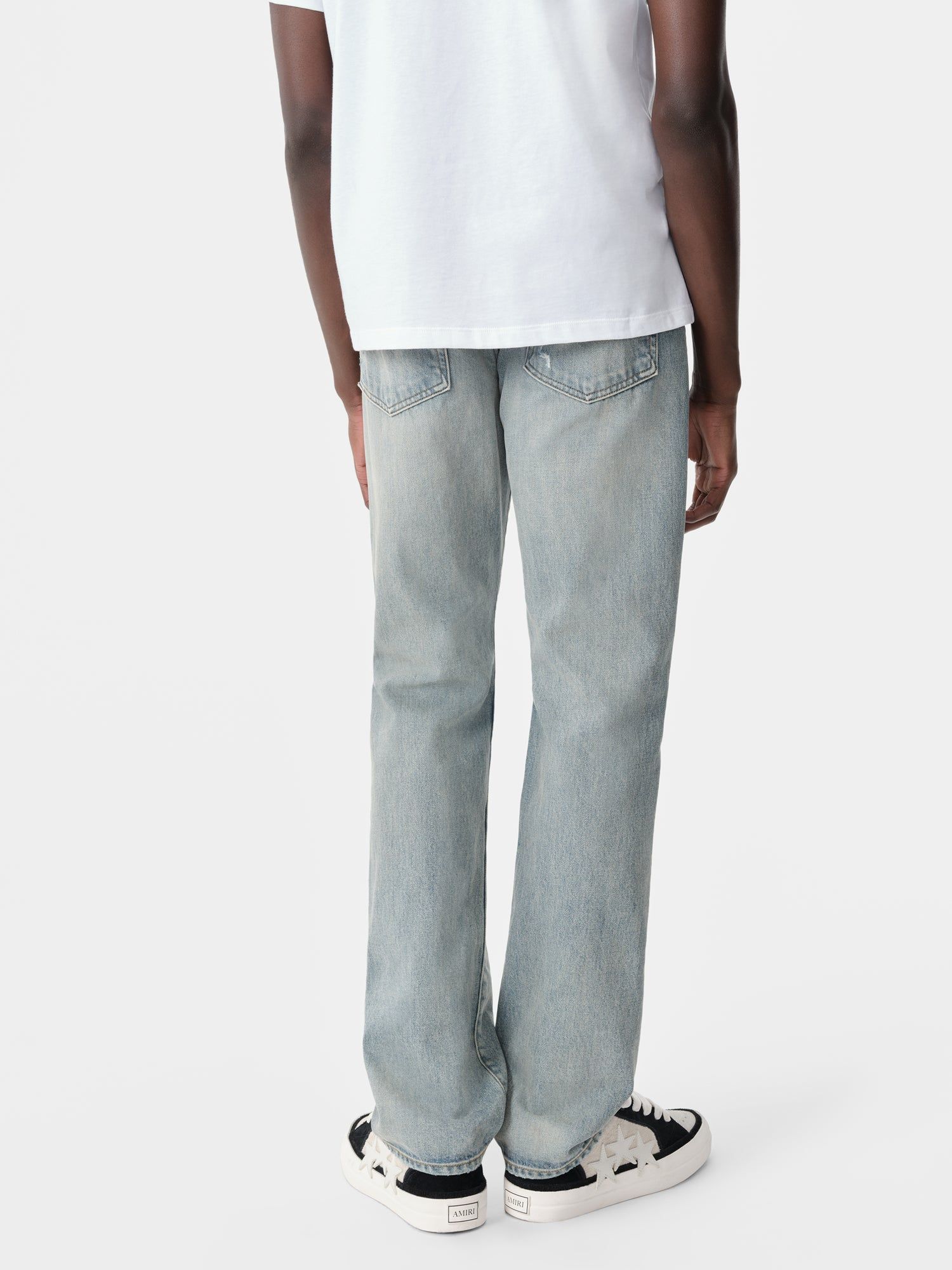 Amiri Bandana Repair Straight Jean Men Denim Indigo | XJAEFWB-42
