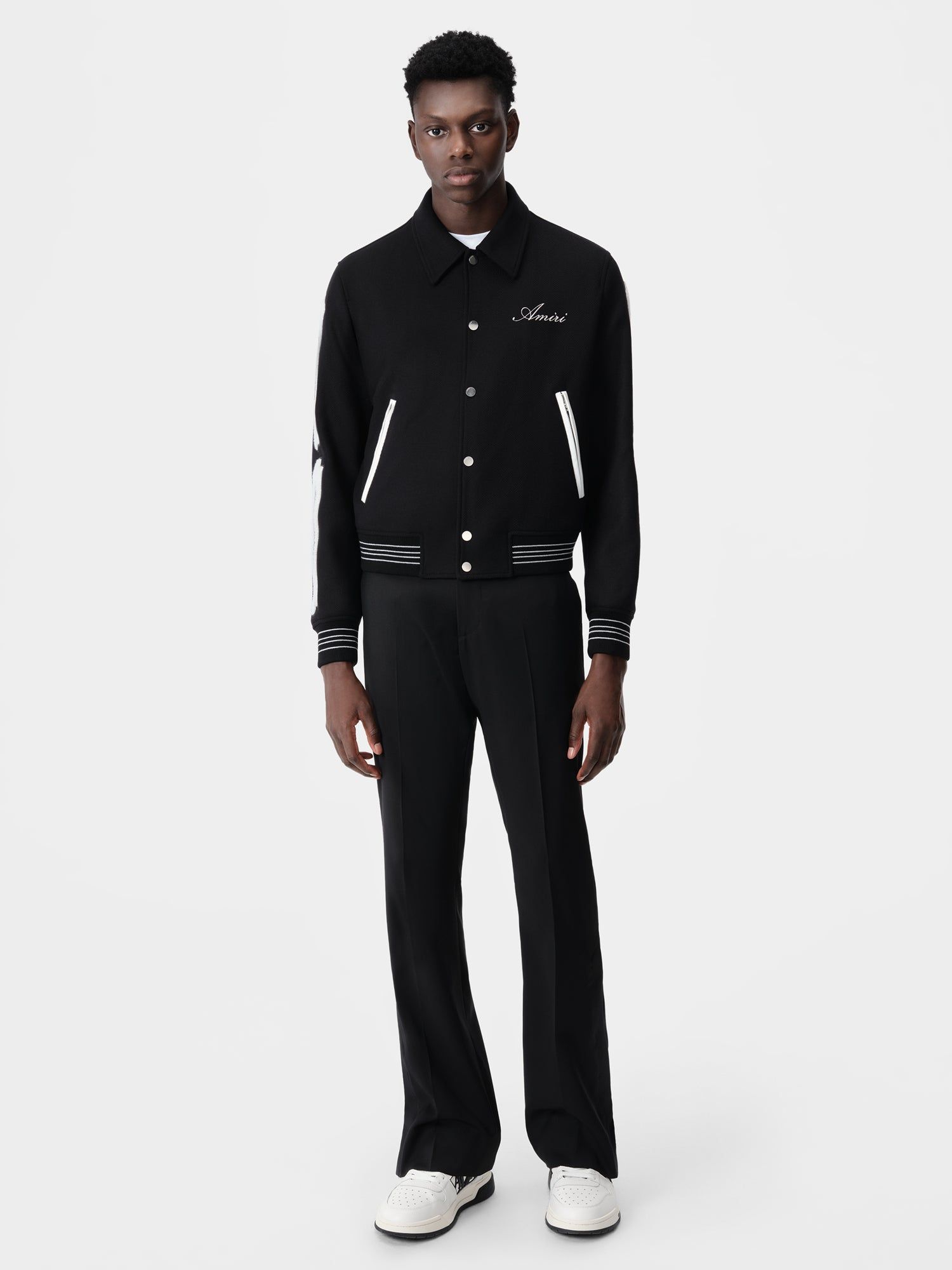 Amiri Bones Jacket Men Outerwear Black White | OXAJGNI-60
