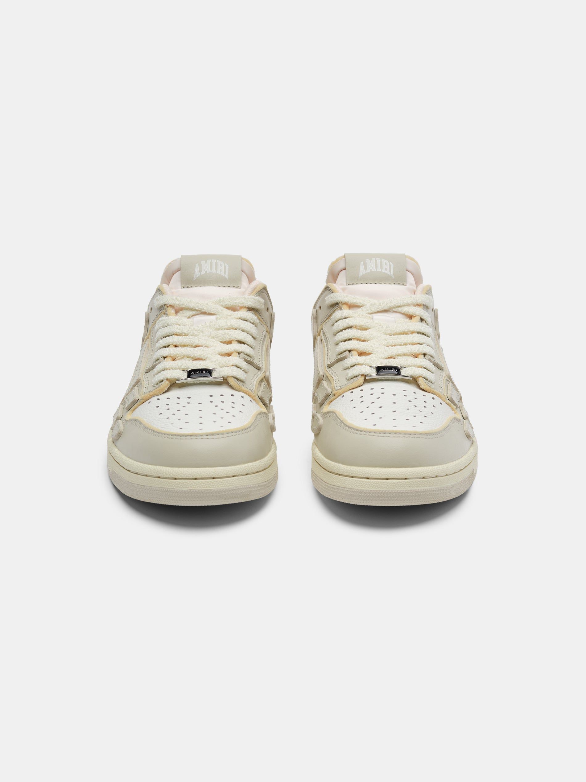 Amiri Collegiate Skel-top Low Women Sneakers White | UAZVPGS-90