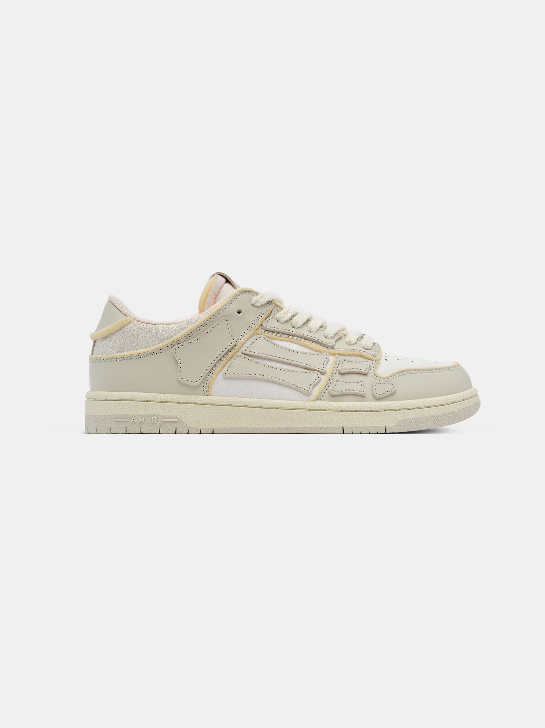 Amiri Collegiate Skel-top Low Women Sneakers White | UAZVPGS-90