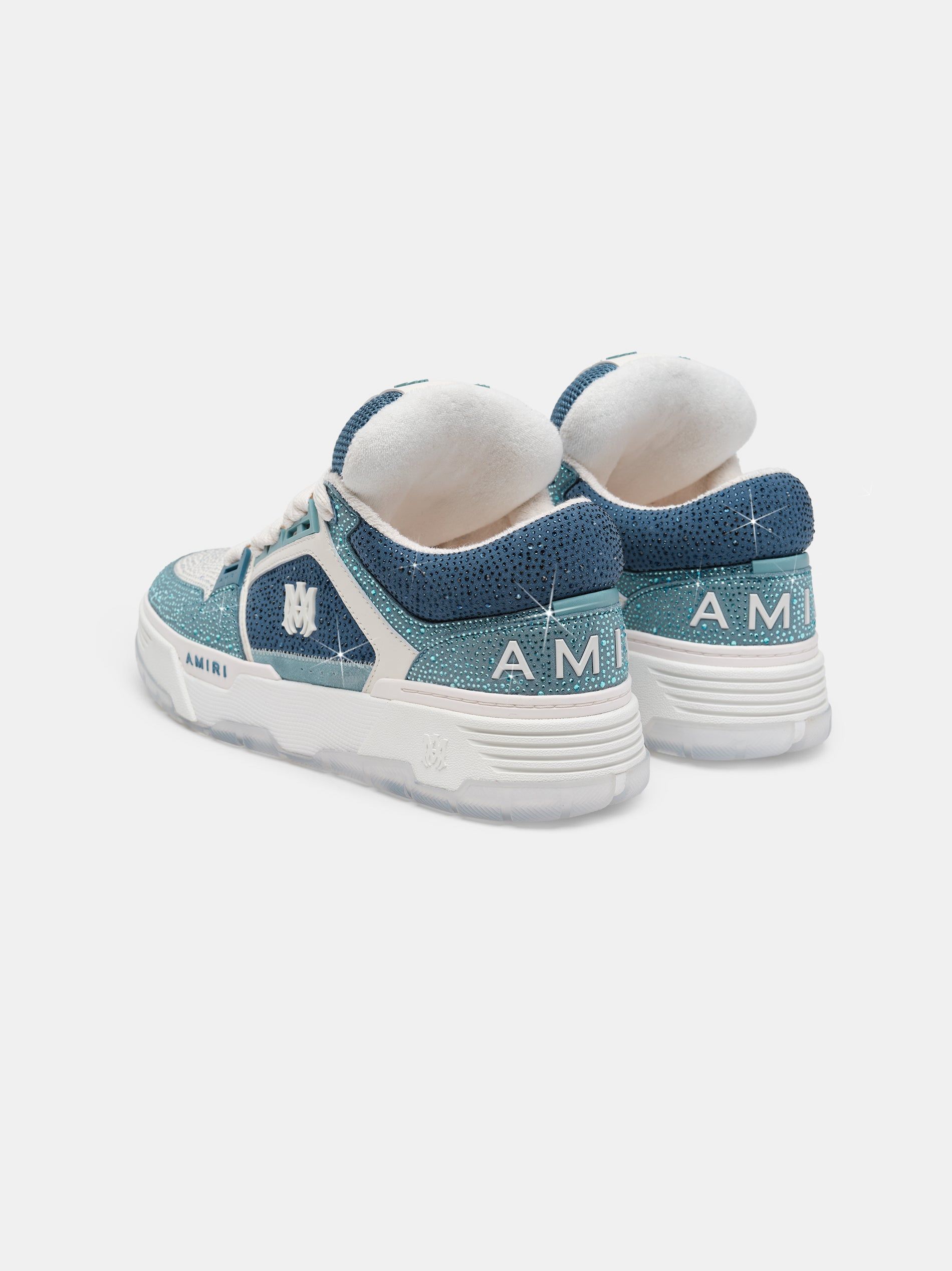 Amiri Crystal Ma-1 Men Sneakers Blue | JGPEAVT-27
