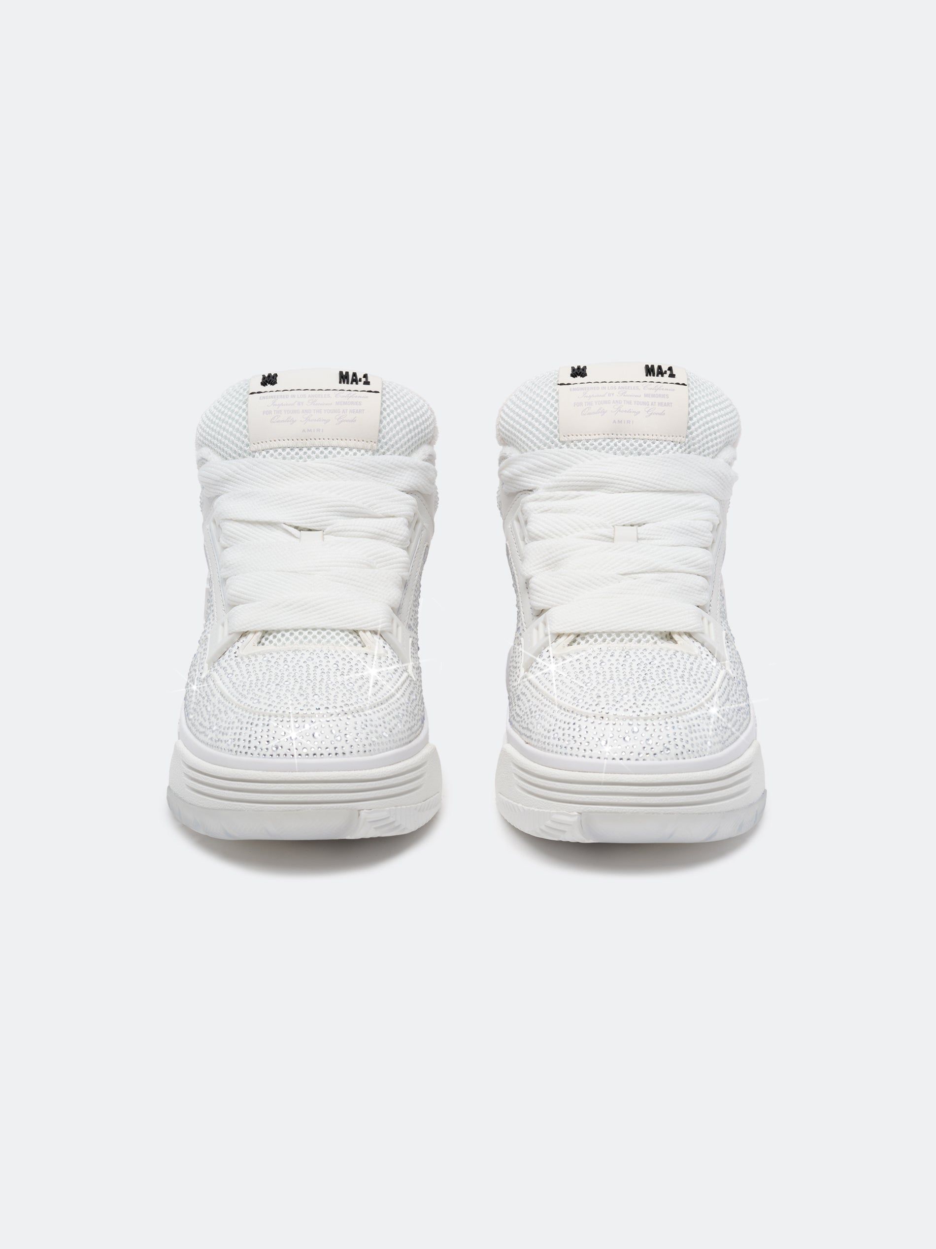 Amiri Crystal Ma-1 Men Sneakers White | NMVXGAU-50