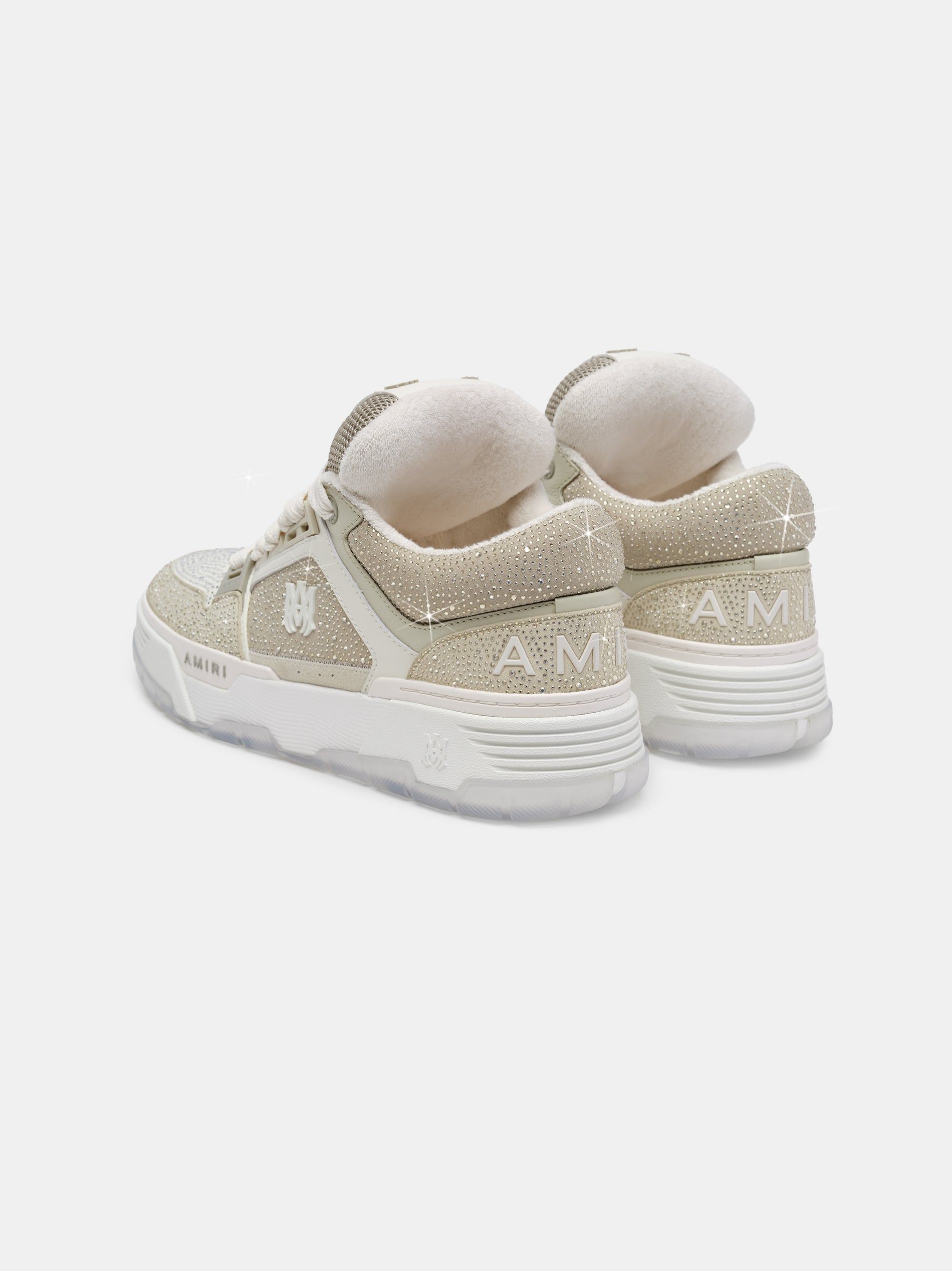 Amiri Crystal Ma-1 Women Sneakers Alabaster | NDKUJLC-40