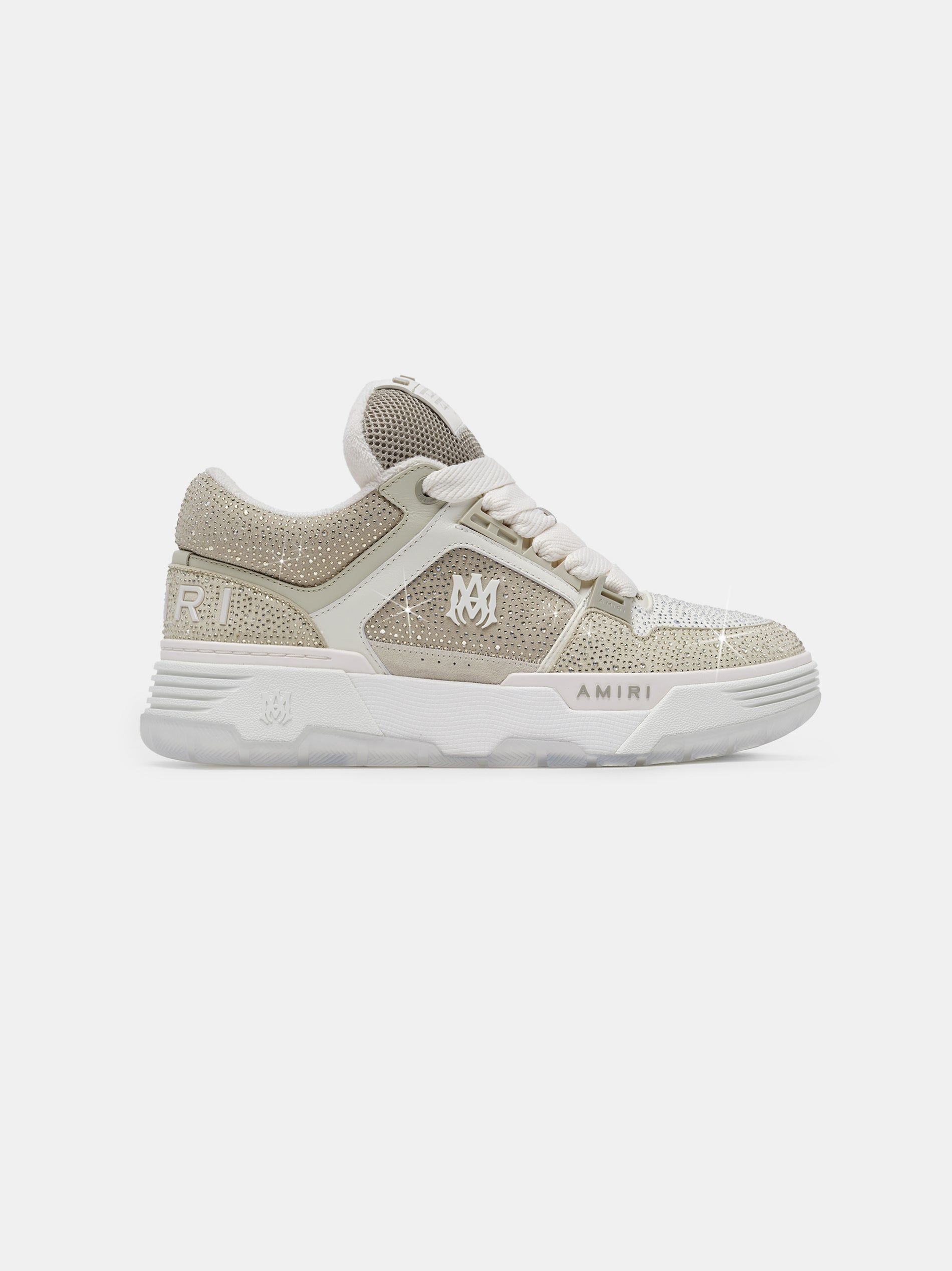 Amiri Crystal Ma-1 Women Sneakers Alabaster | NDKUJLC-40