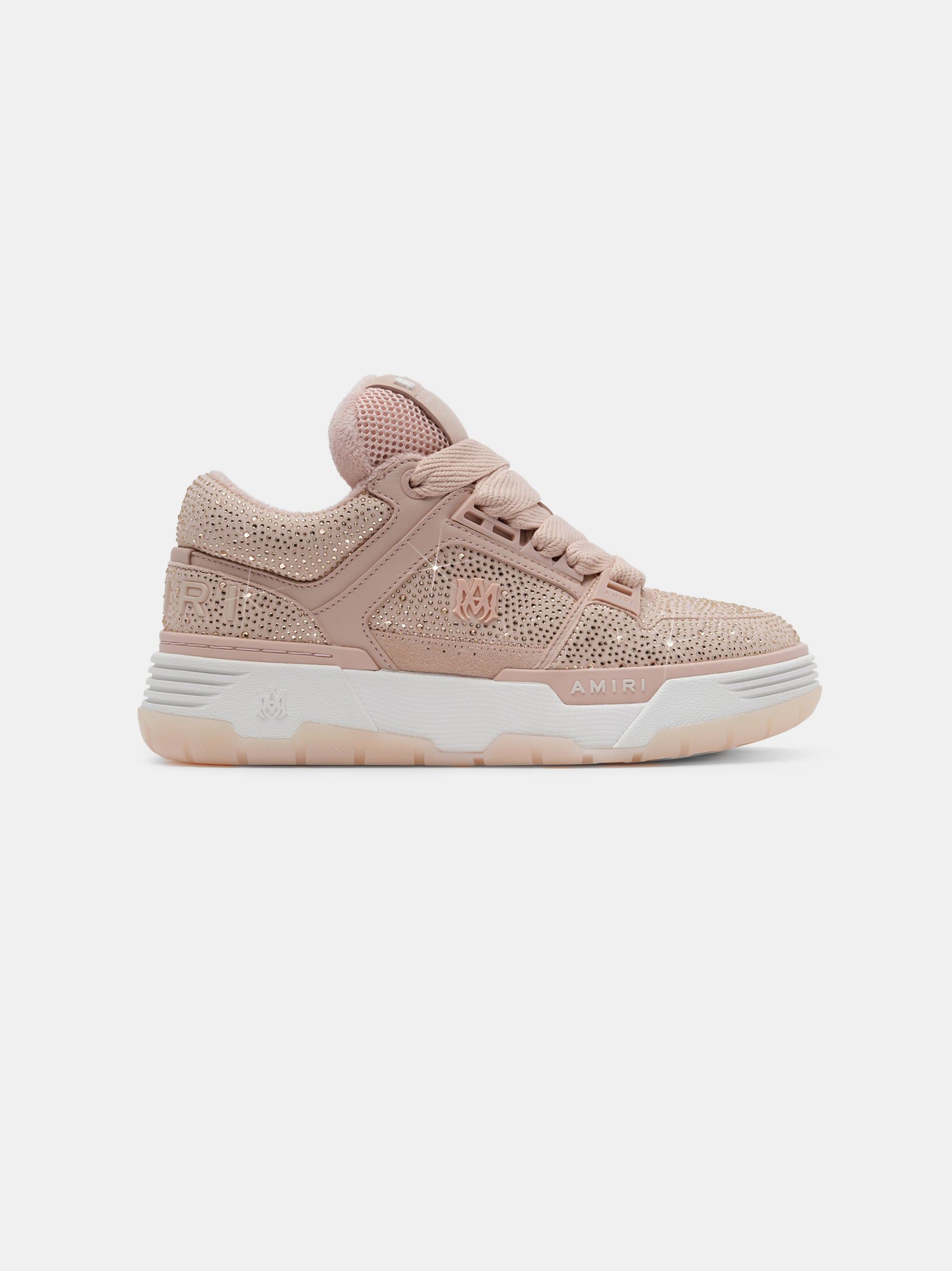 Amiri Crystal Ma-1 Women Sneakers Pink | OGEYPLQ-87