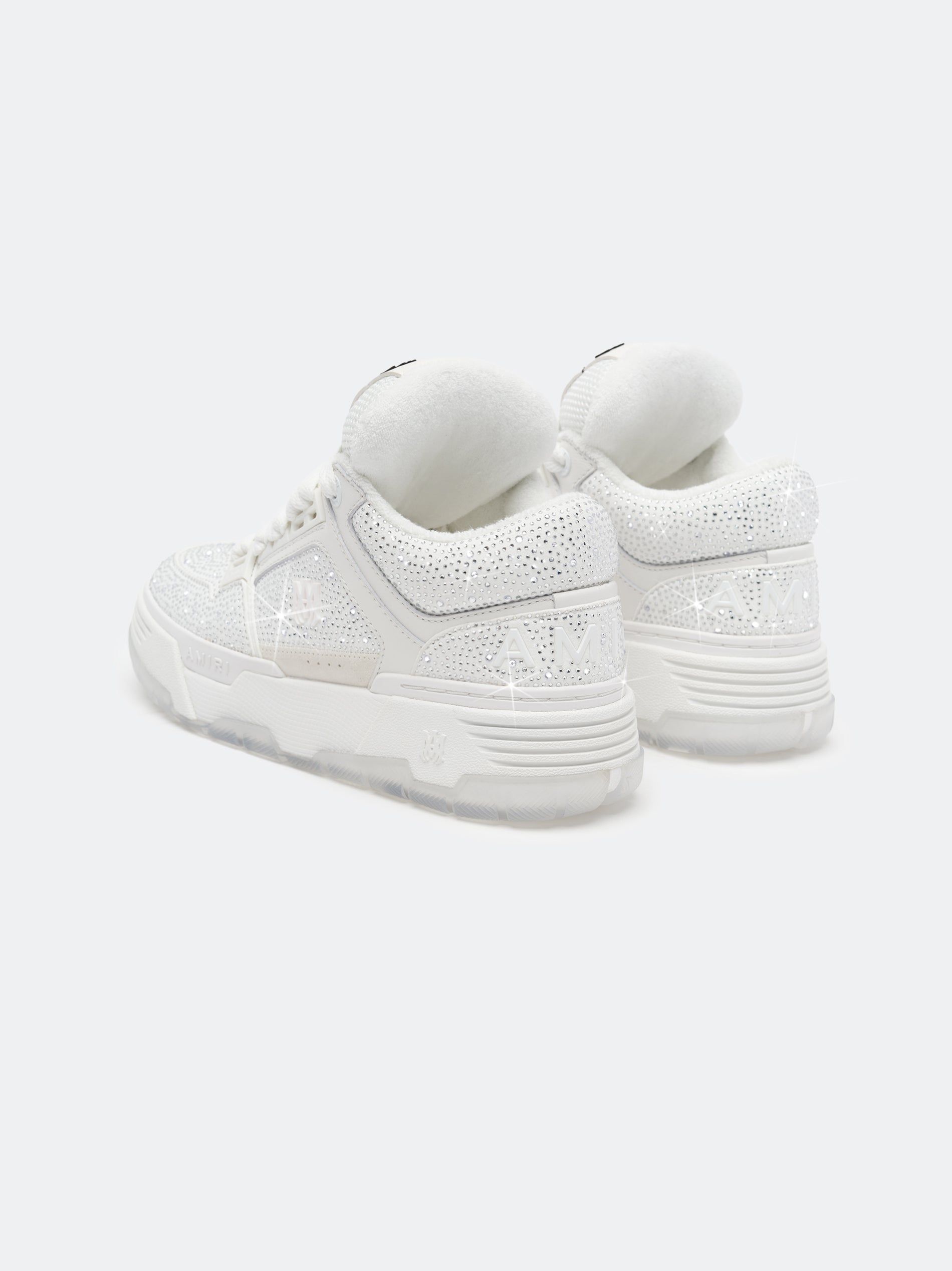 Amiri Crystal Ma-1 Women Sneakers White | ZOLBGCW-02