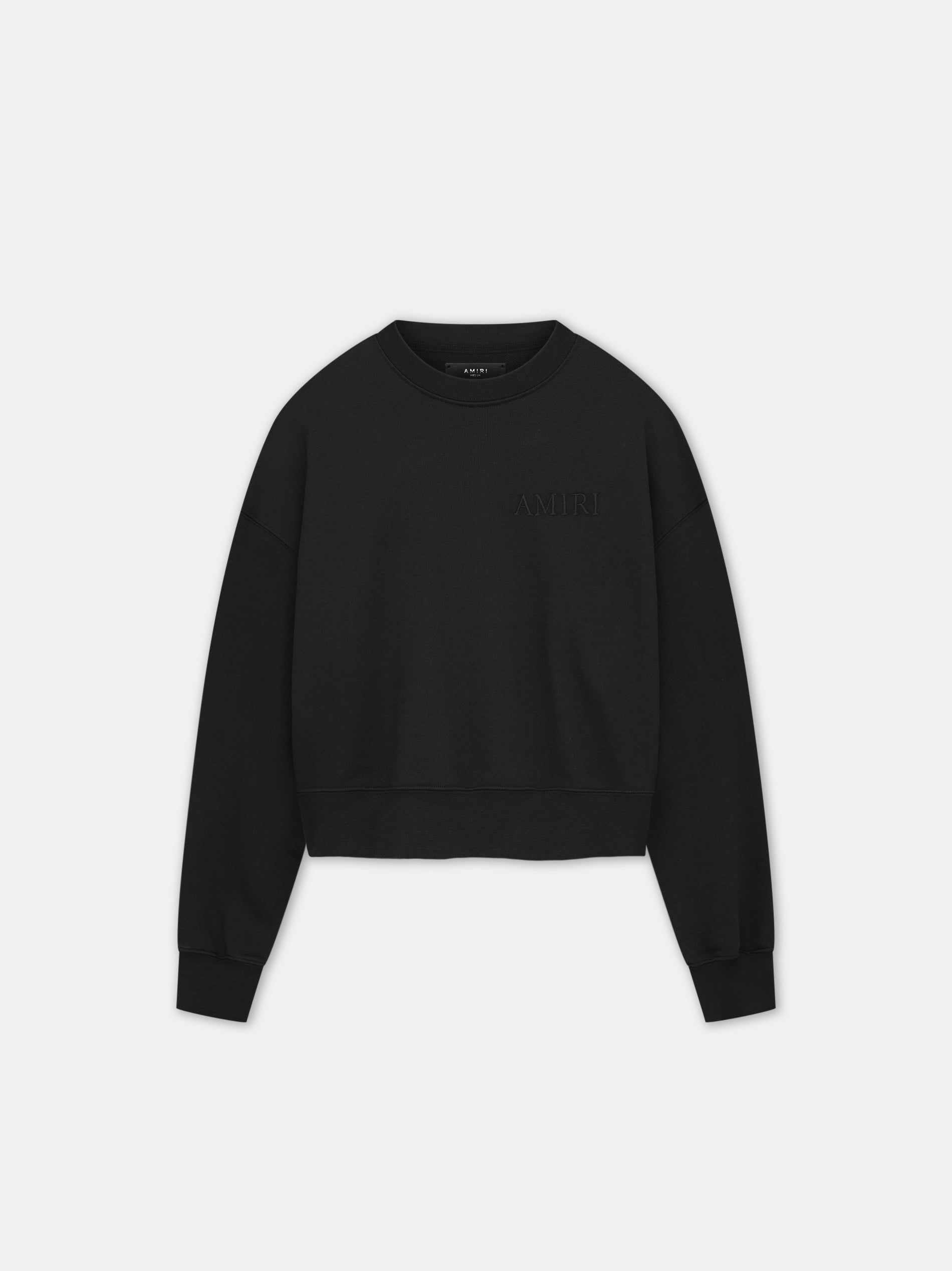 Amiri Embroidered Crew Women T Shirts Black | EZDWITL-36