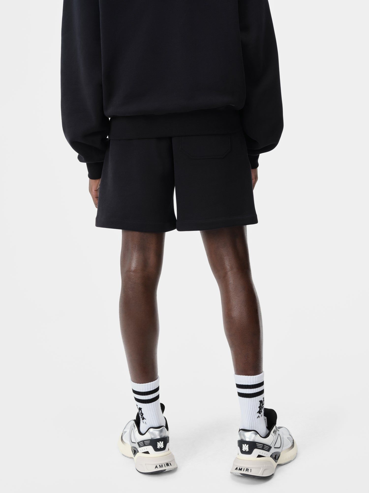 Amiri Embroidered Short Men Shorts Black | GUNLXZD-76
