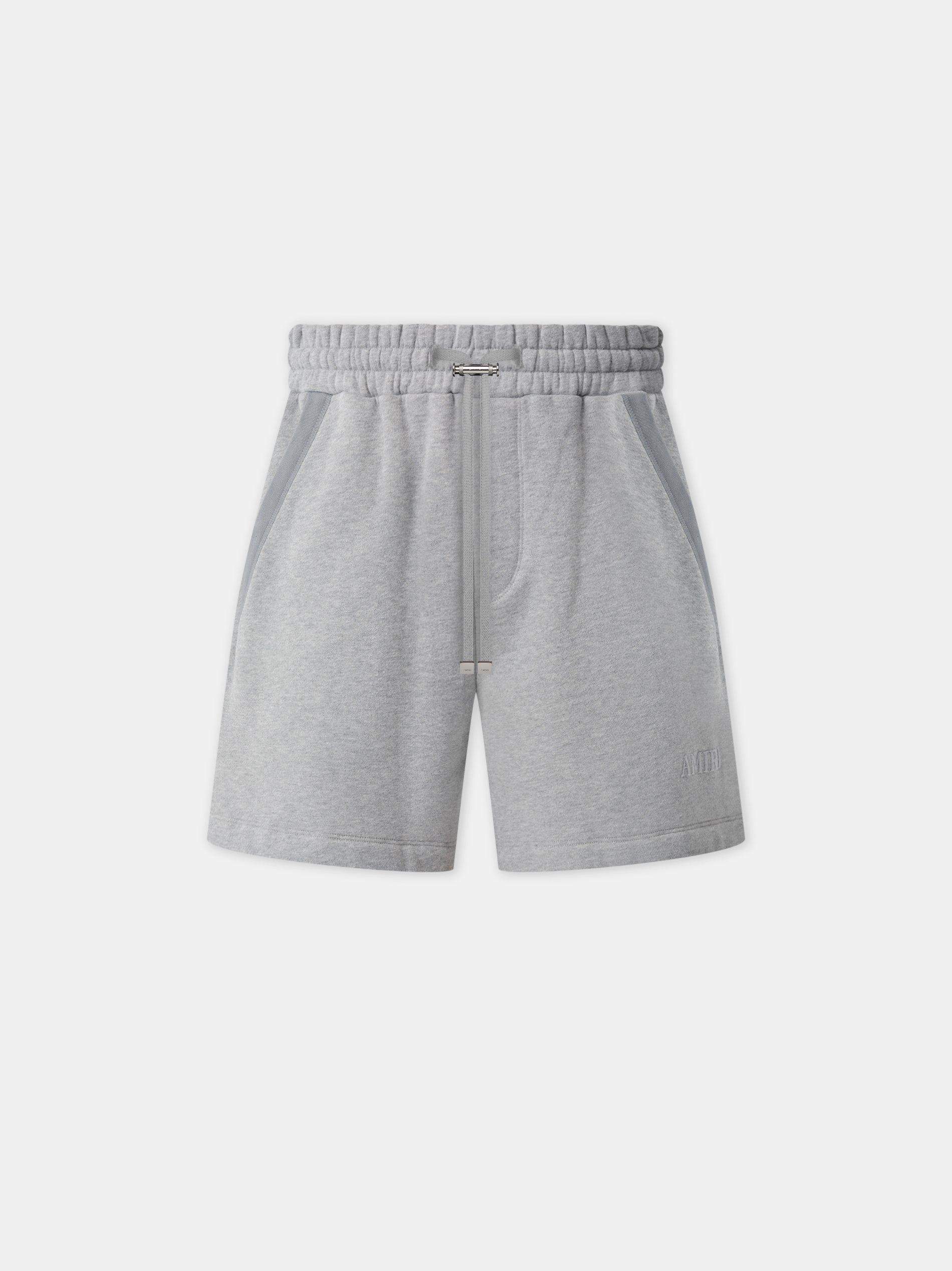 Amiri Embroidered Short Men Shorts Grey | KZALUMH-67