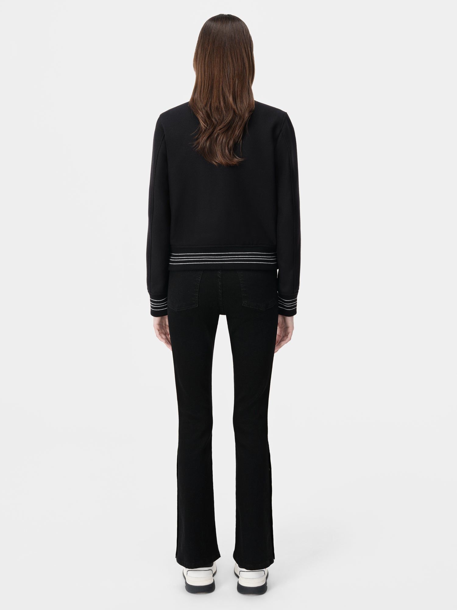 Amiri Kick Flare Women Denim Black | DYGCKIQ-36