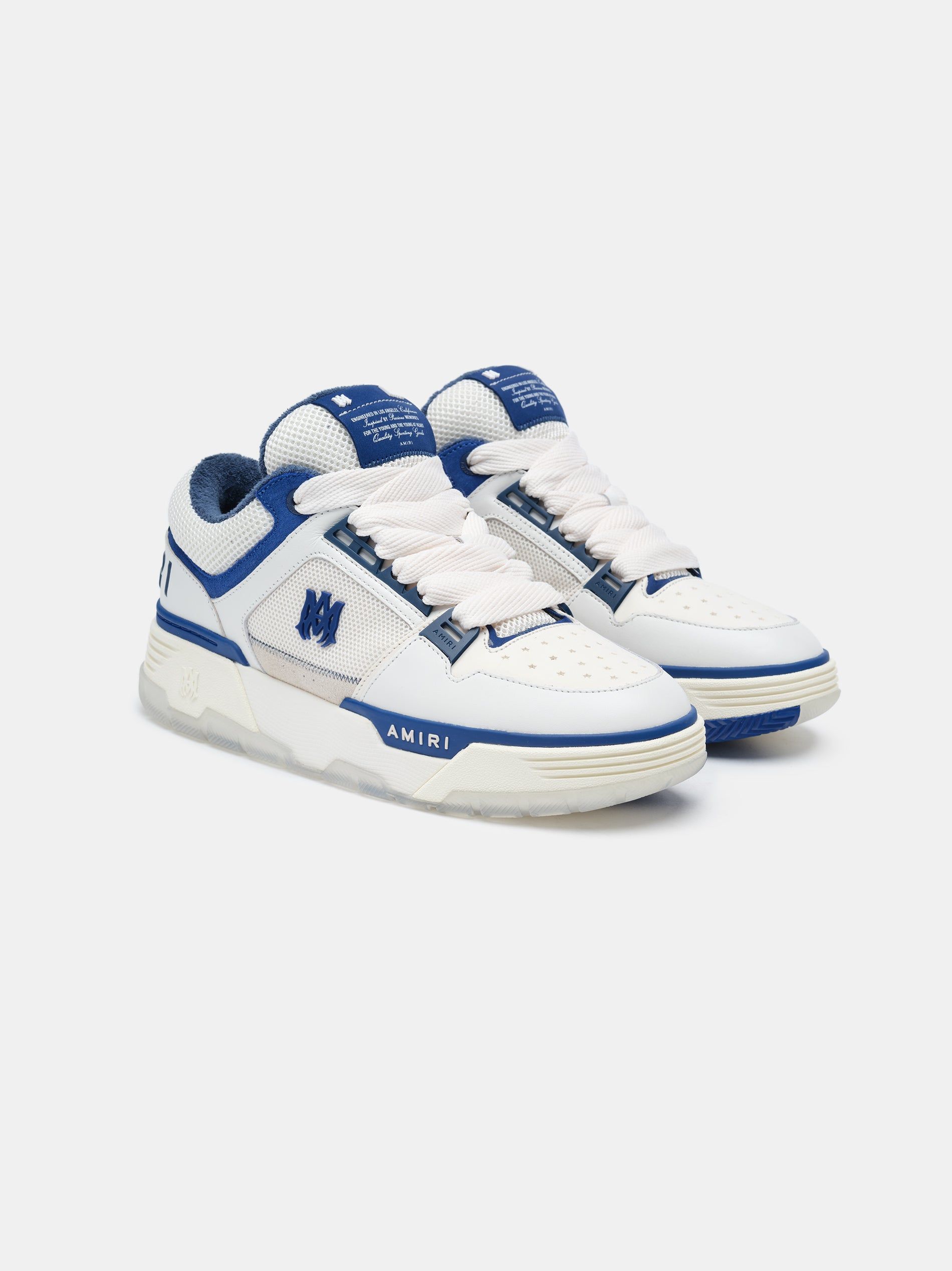 Amiri Ma-1 Men Sneakers Navy White | UFJMGYO-02