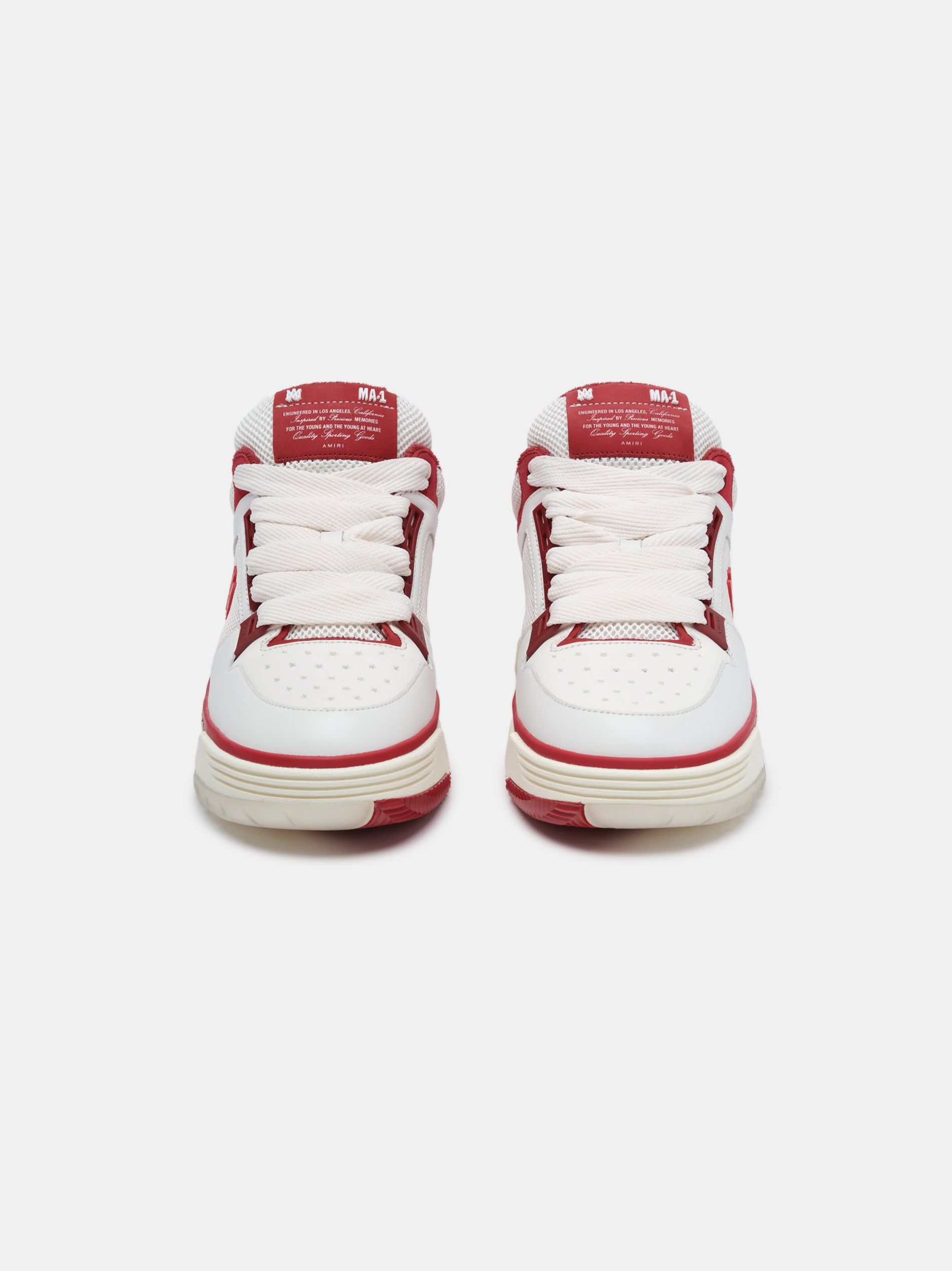 Amiri Ma-1 Men Sneakers Red White | LHTQKUZ-54