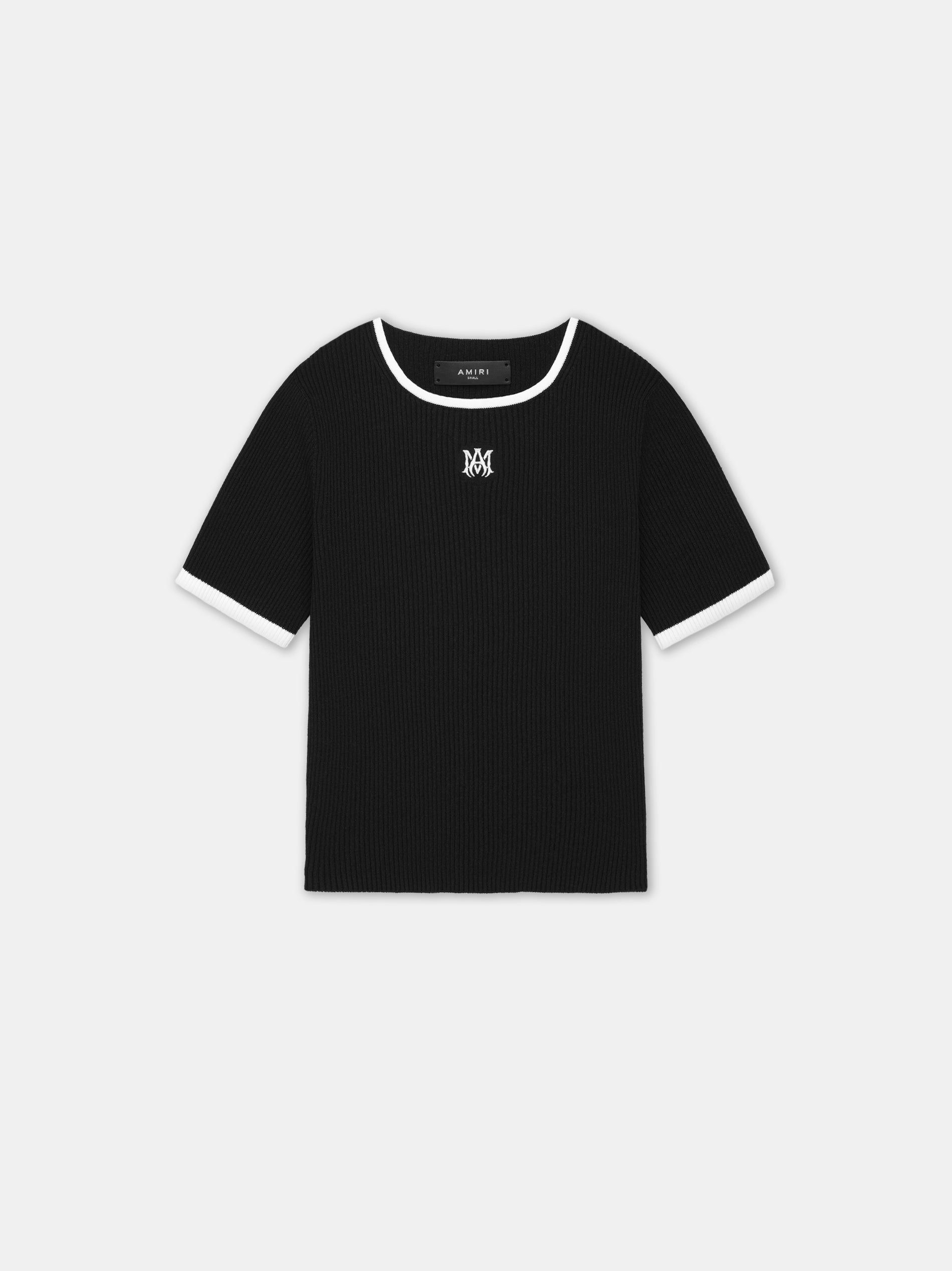 Amiri Ma Baby Tee Women T Shirts Black | WAOHSQM-80