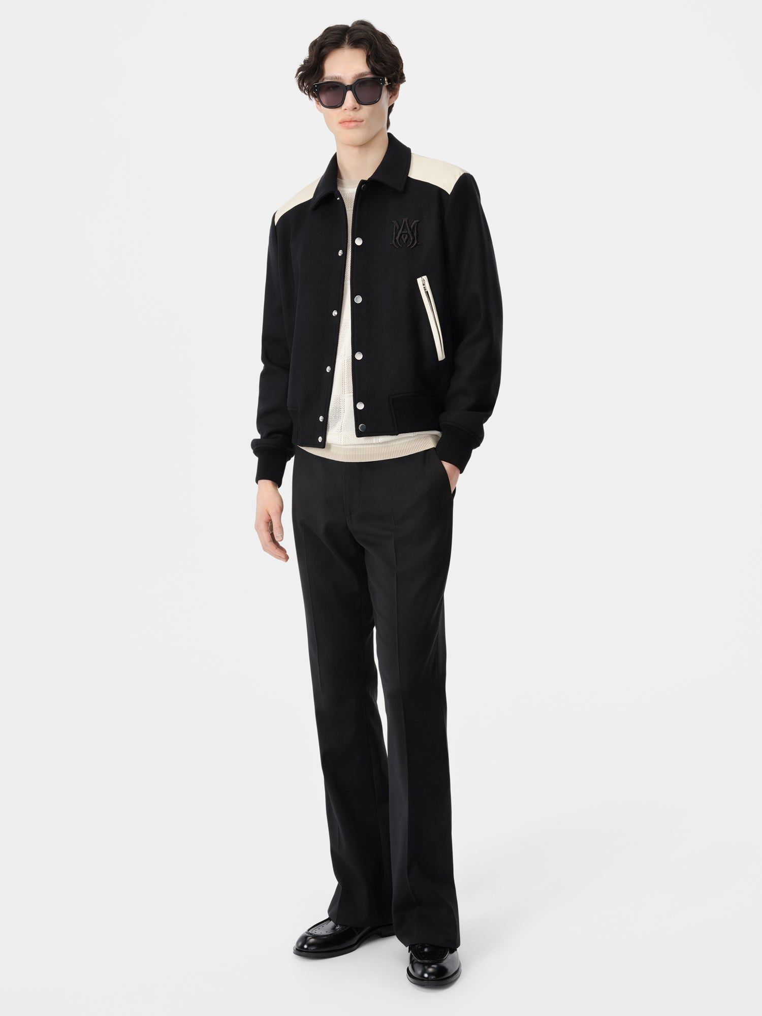 Amiri Ma Band Jacket Men Outerwear Black | GNUXCVS-26