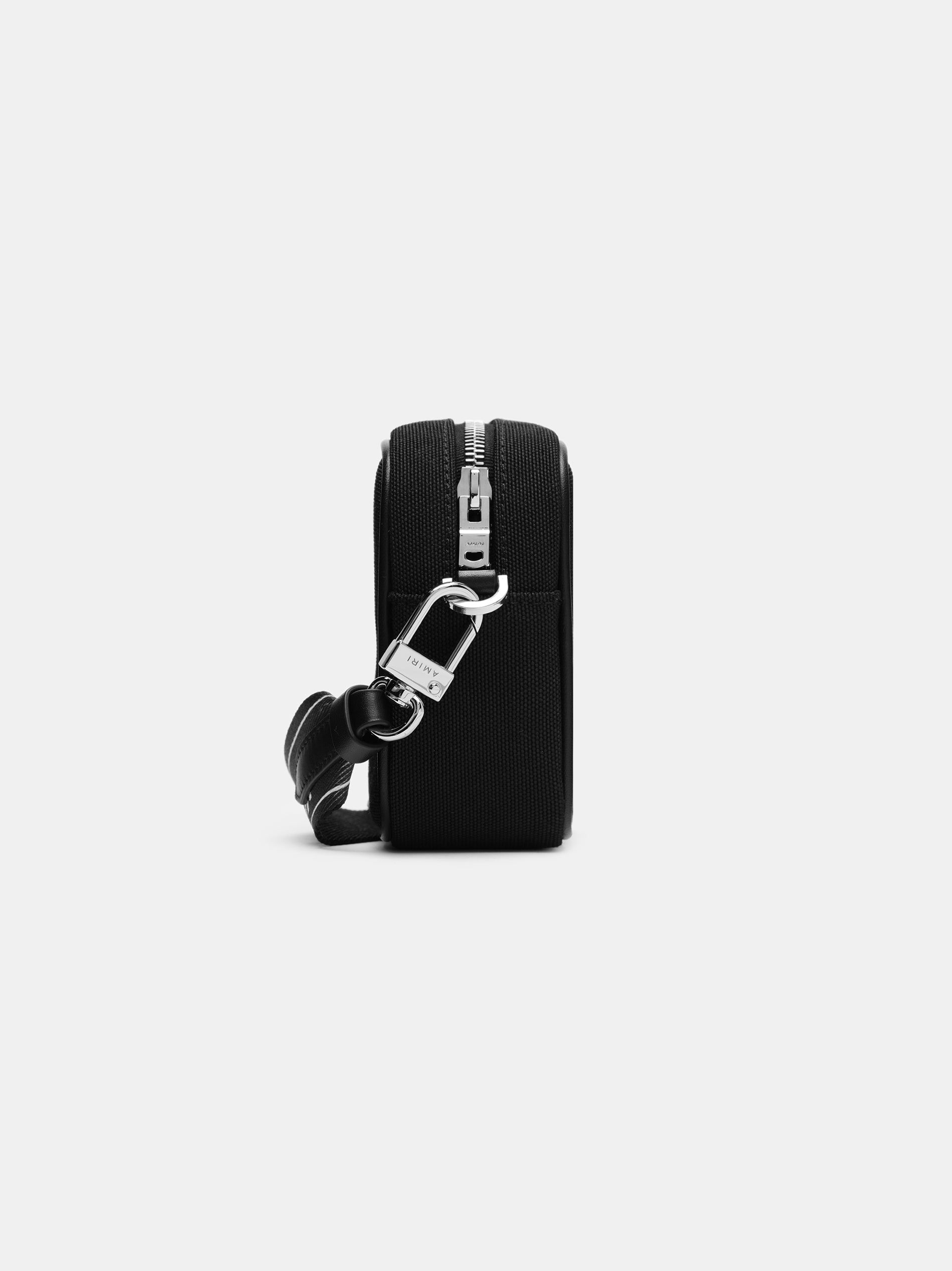 Amiri Ma Canvas Camera Case Men Bags Black | JXYNAZE-81