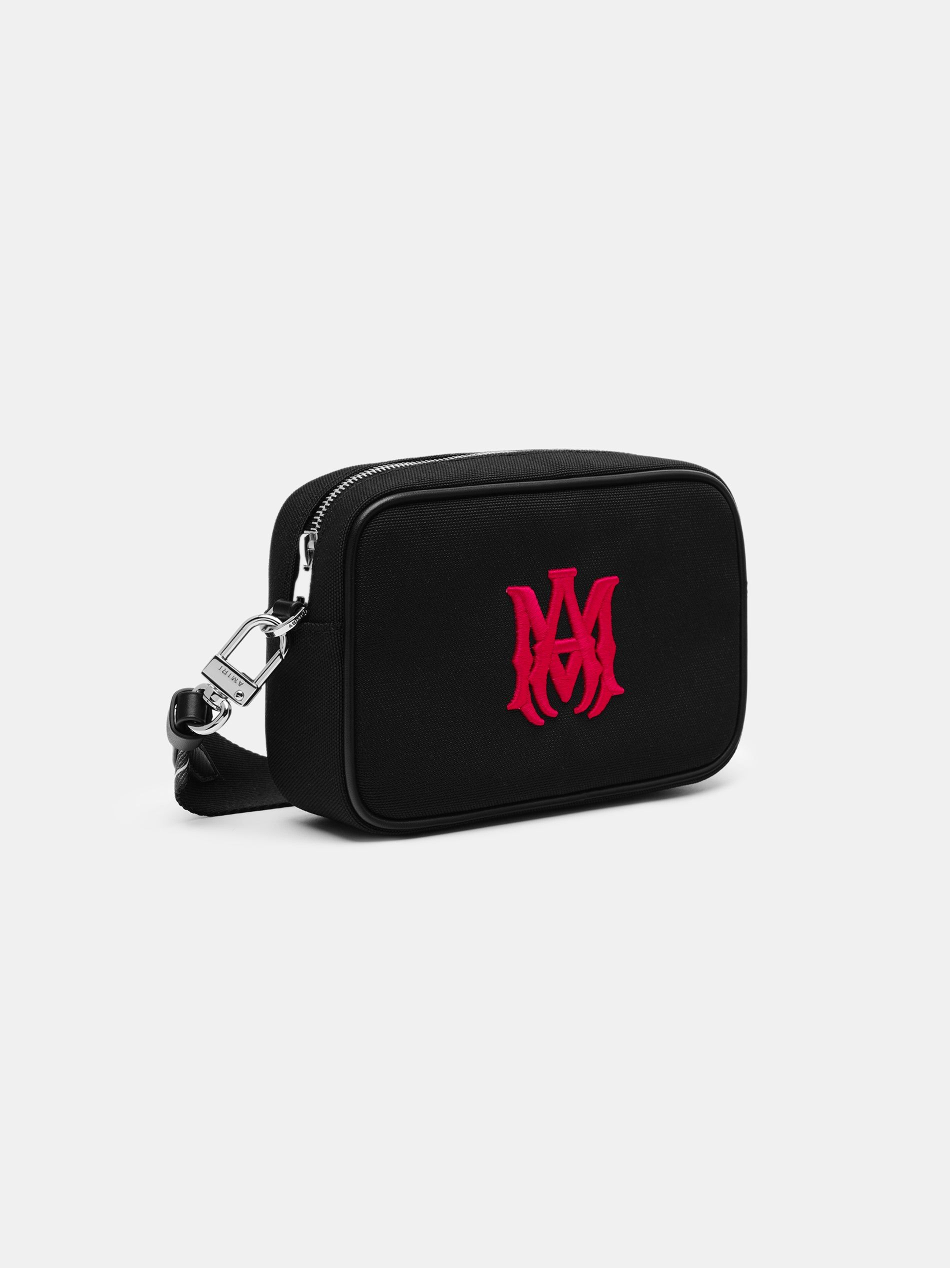 Amiri Ma Canvas Camera Case Men Bags Black | JXYNAZE-81