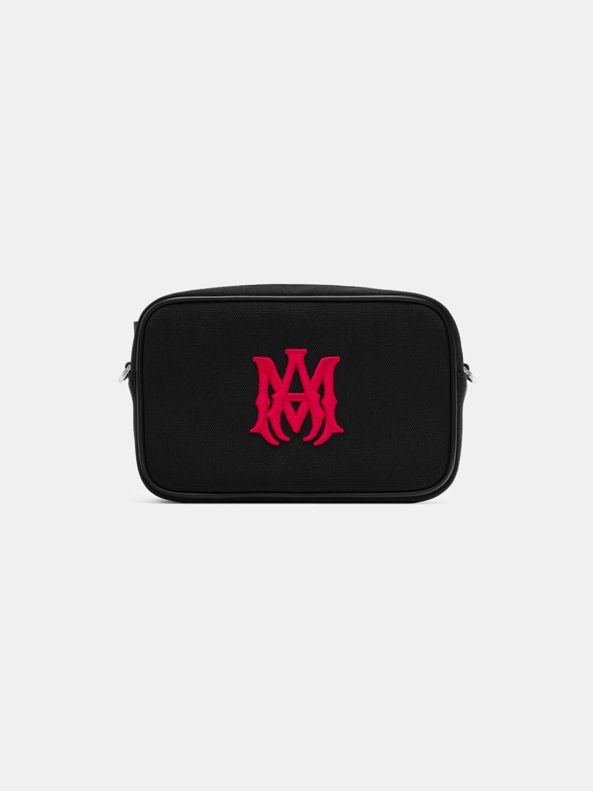 Amiri Ma Canvas Camera Case Men Bags Black | JXYNAZE-81