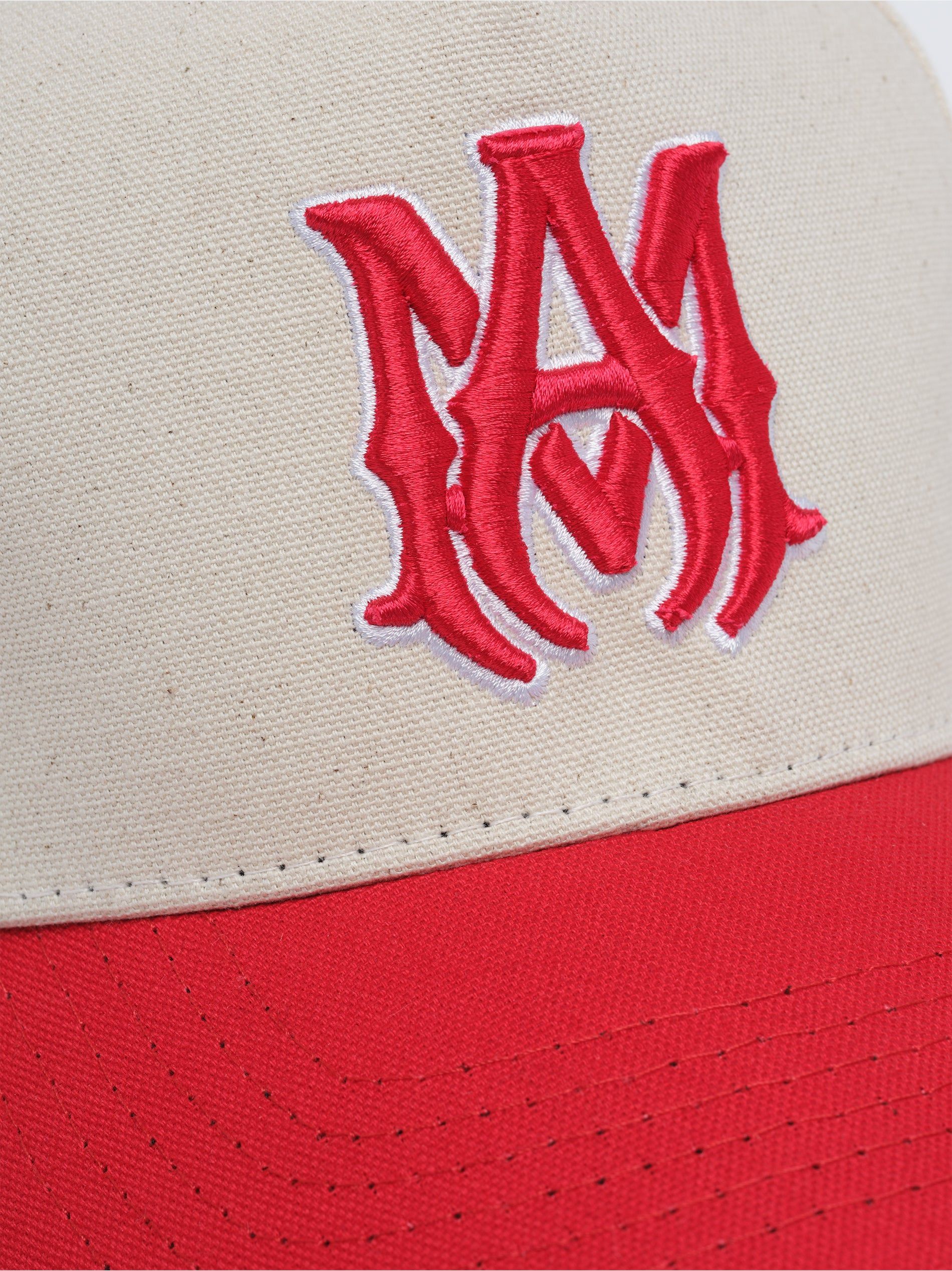 Amiri Ma Canvas Hat Men Hats Red | OVALINW-68