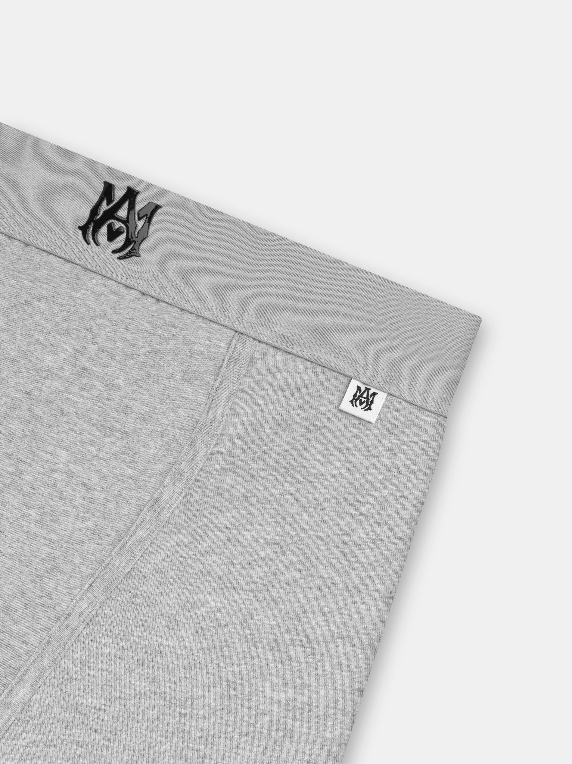 Amiri Ma Logo Brief Men Briefs Grey | VZILQSN-20