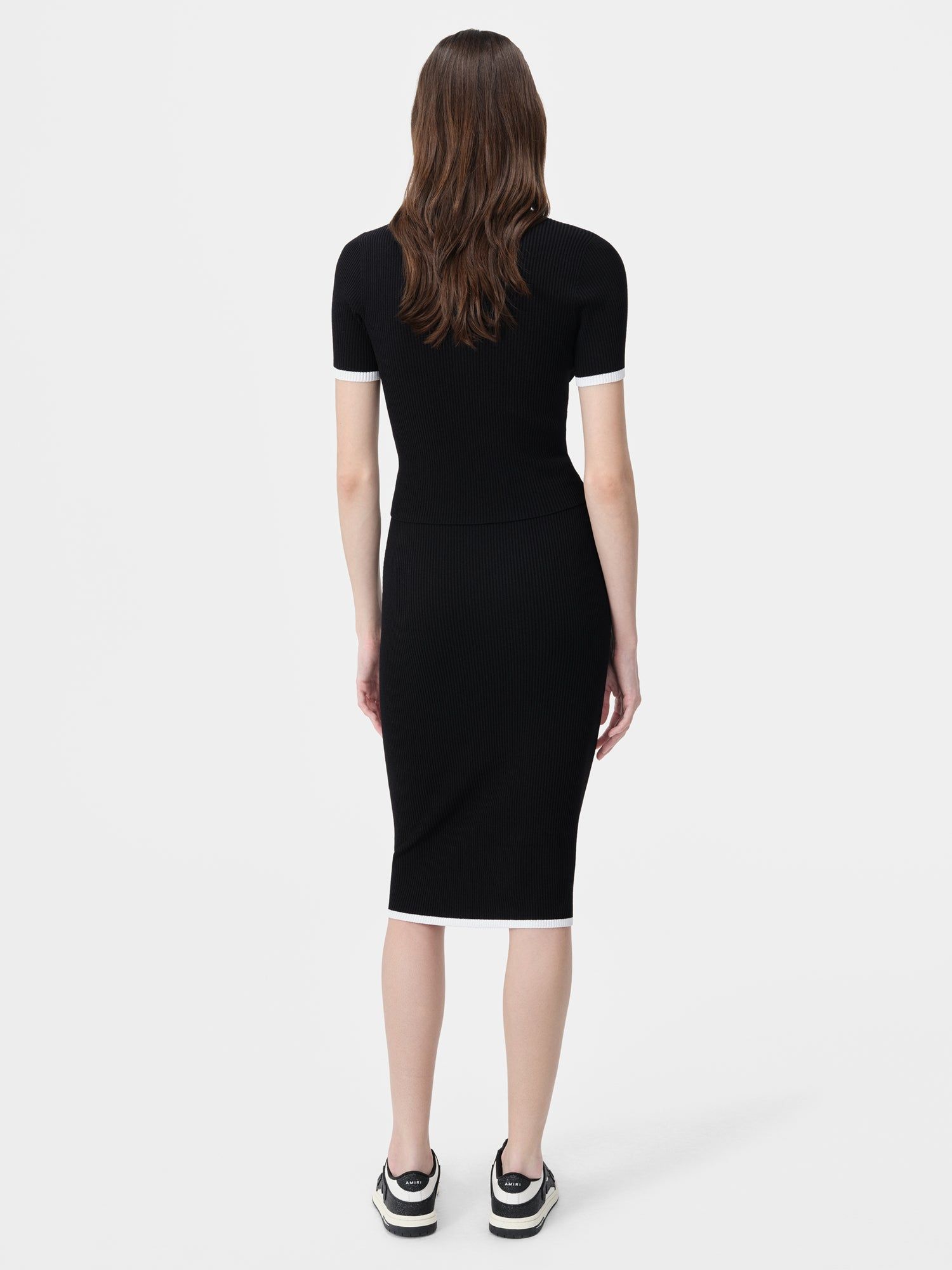 Amiri Ma Midi Skirt Women Knitwear Black | RLEVJXA-29