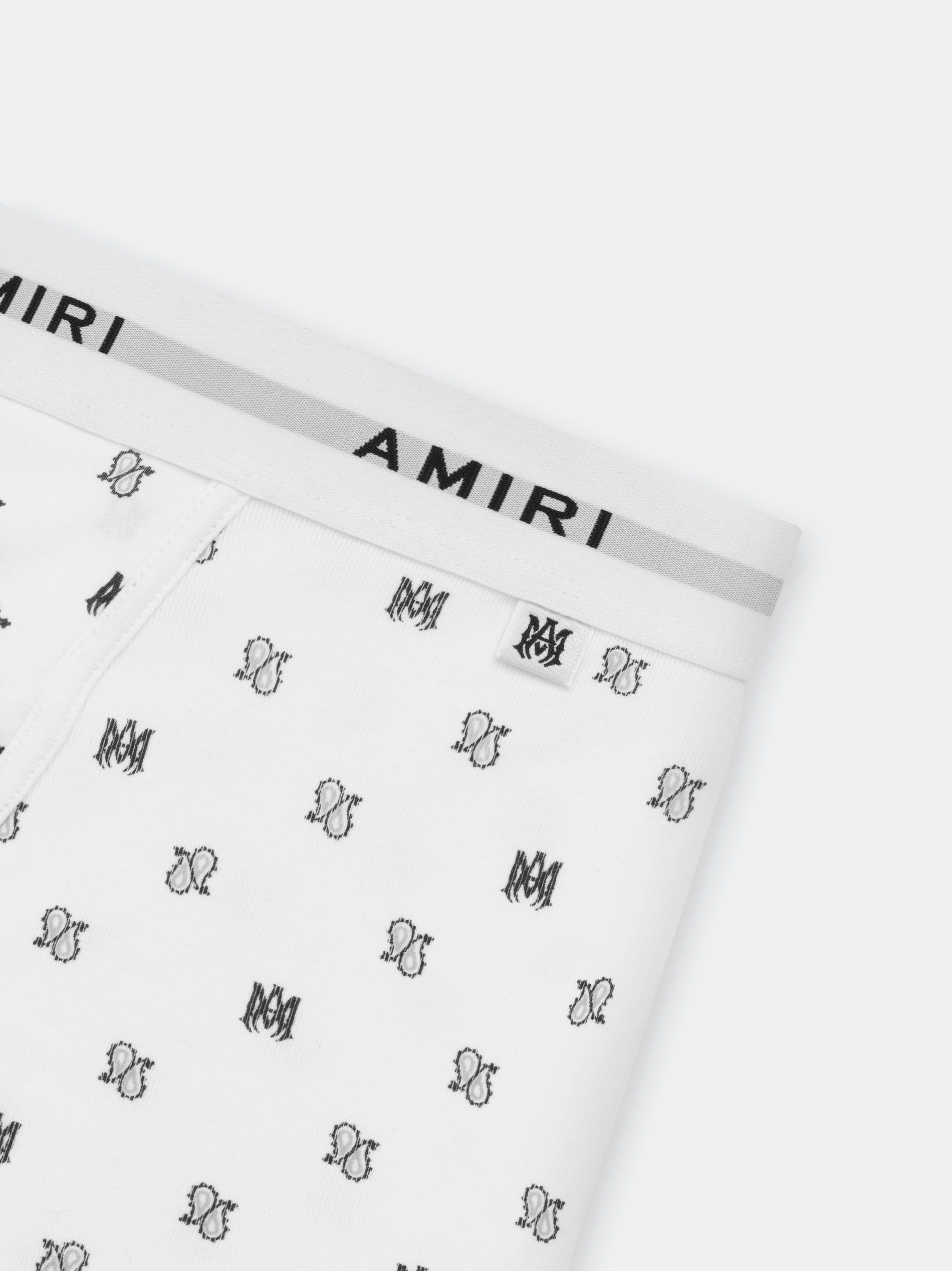 Amiri Ma Paisley Briefs 2 Pack Men Briefs White | MEUXBVO-02
