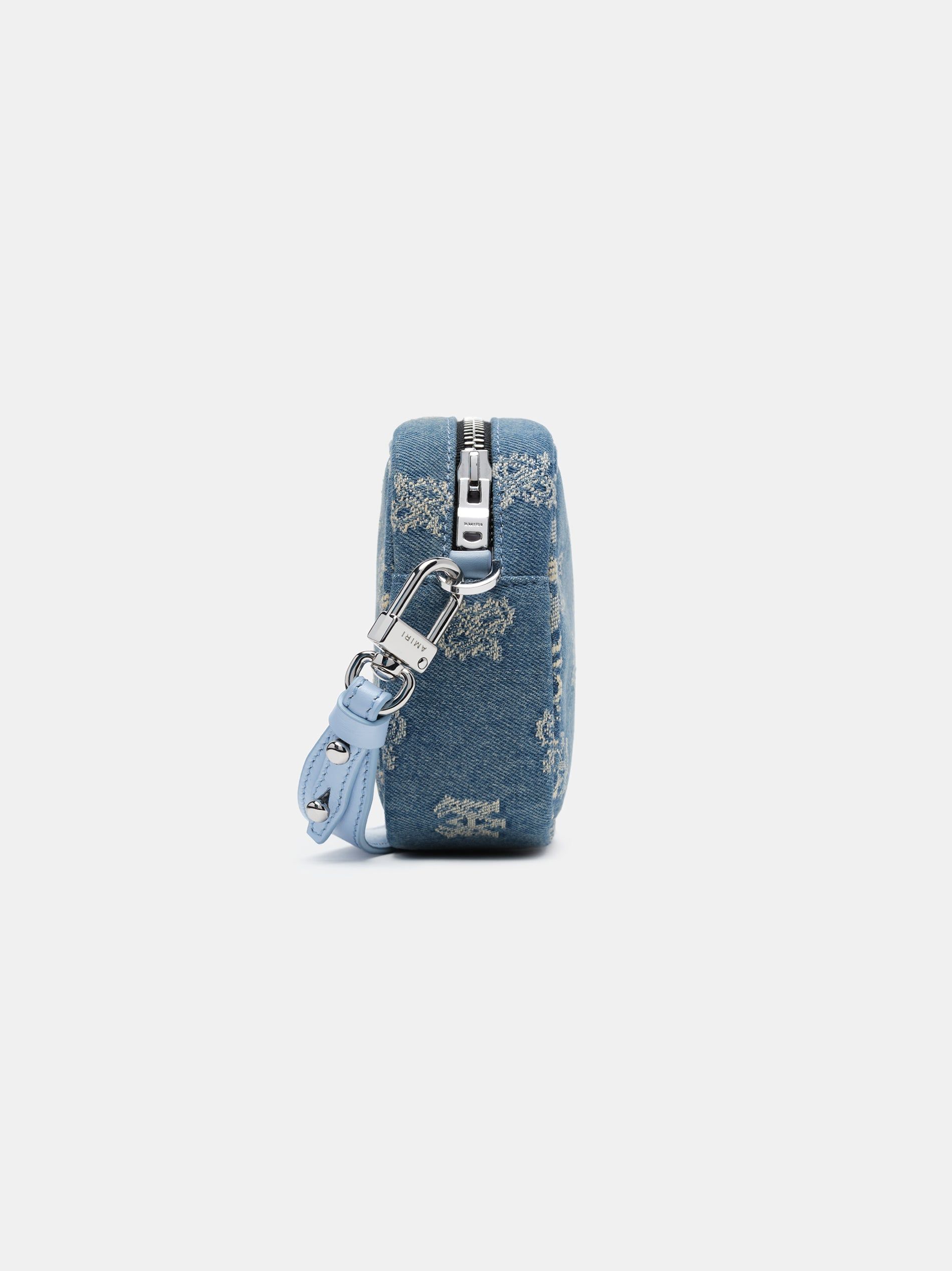 Amiri Ma Paisley Jacquard Camera Case Men Bags Indigo | MOUKIDS-28