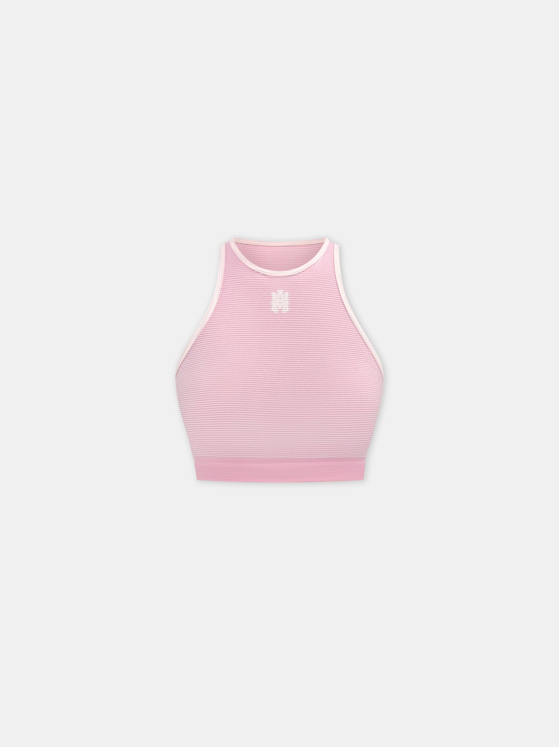 Amiri Ma Seamless Racerback Bra Women Activewear Pink | XKTLMJE-95