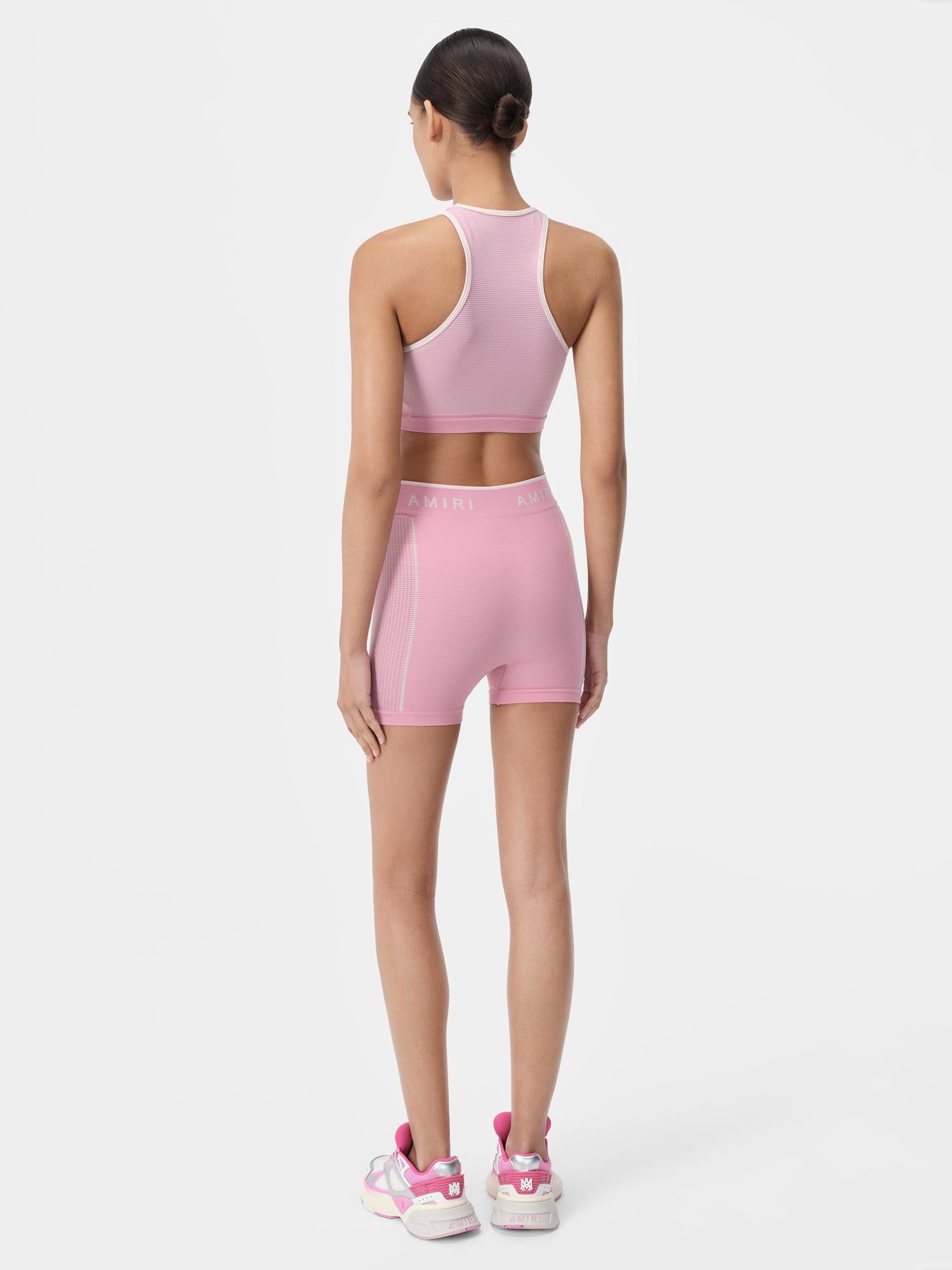 Amiri Ma Seamless Short Women Activewear Pink | EZJMDNH-85