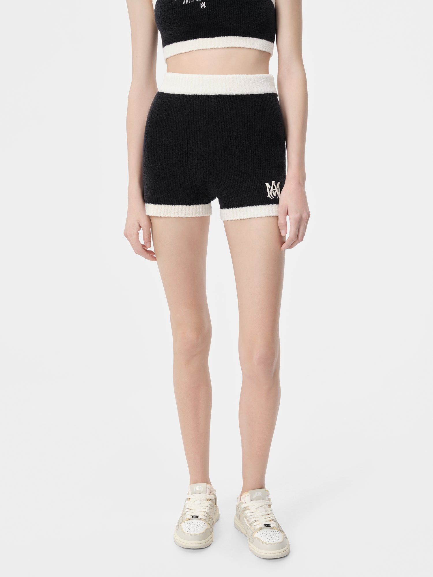 Amiri Ma Short Women Knitwear Black | BMUXJOH-83