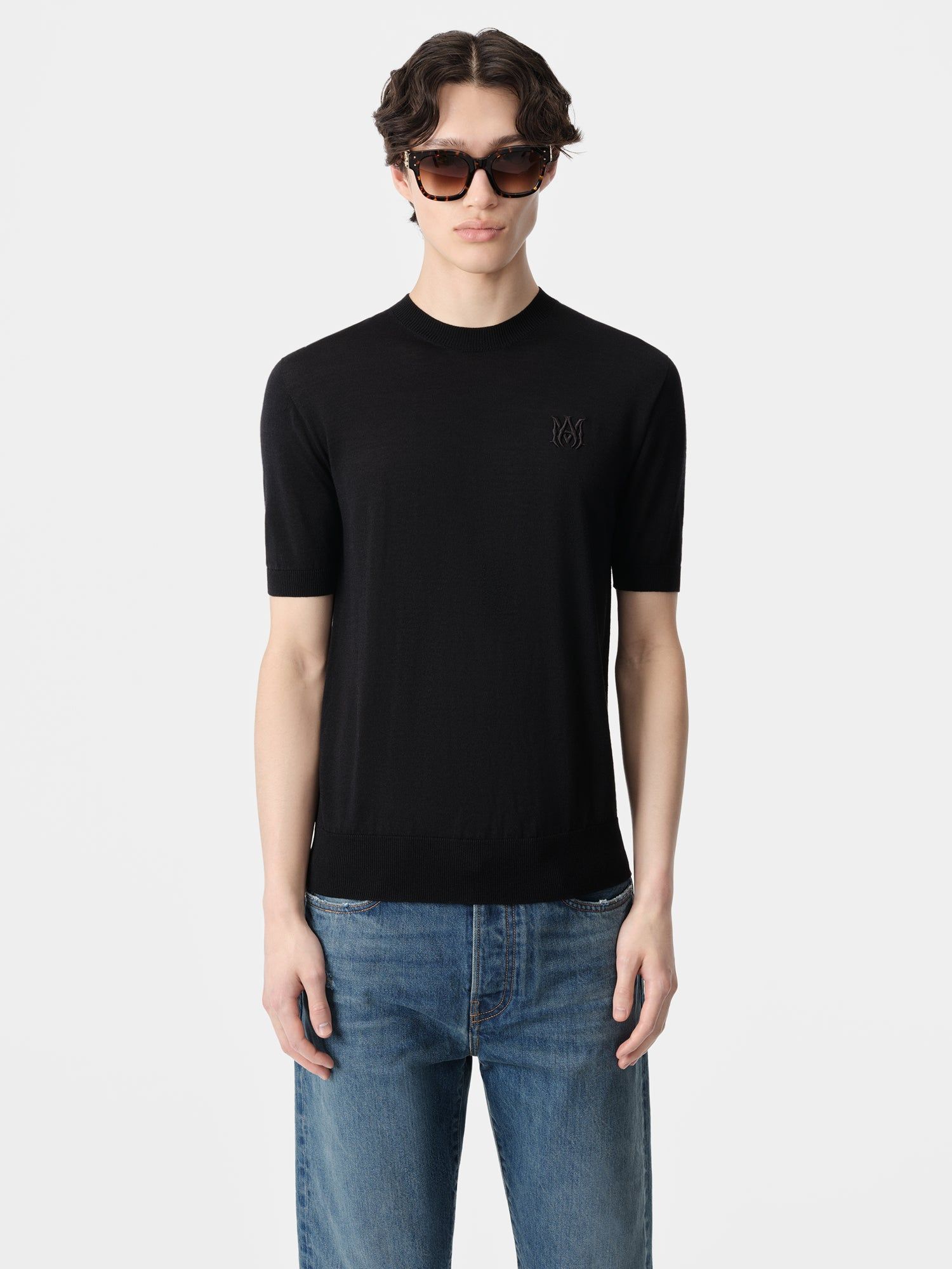 Amiri Ma Tee Men Knitwear Black | TMDONYK-89