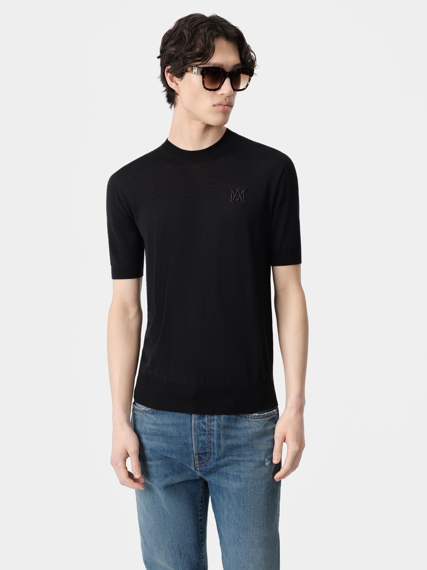 Amiri Ma Tee Men Knitwear Black | TMDONYK-89