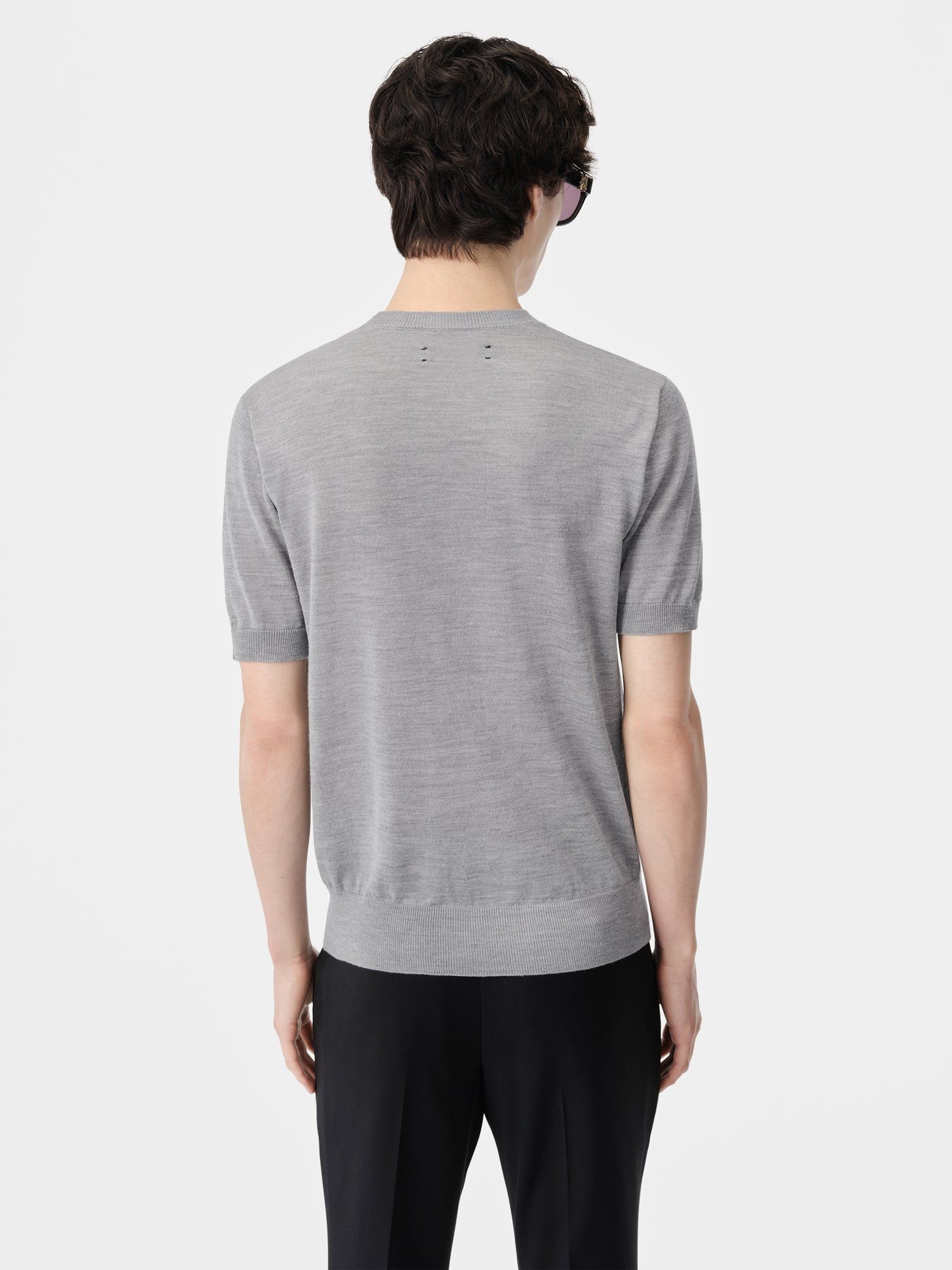 Amiri Ma Tee Men Knitwear Grey | TUCPMSG-03